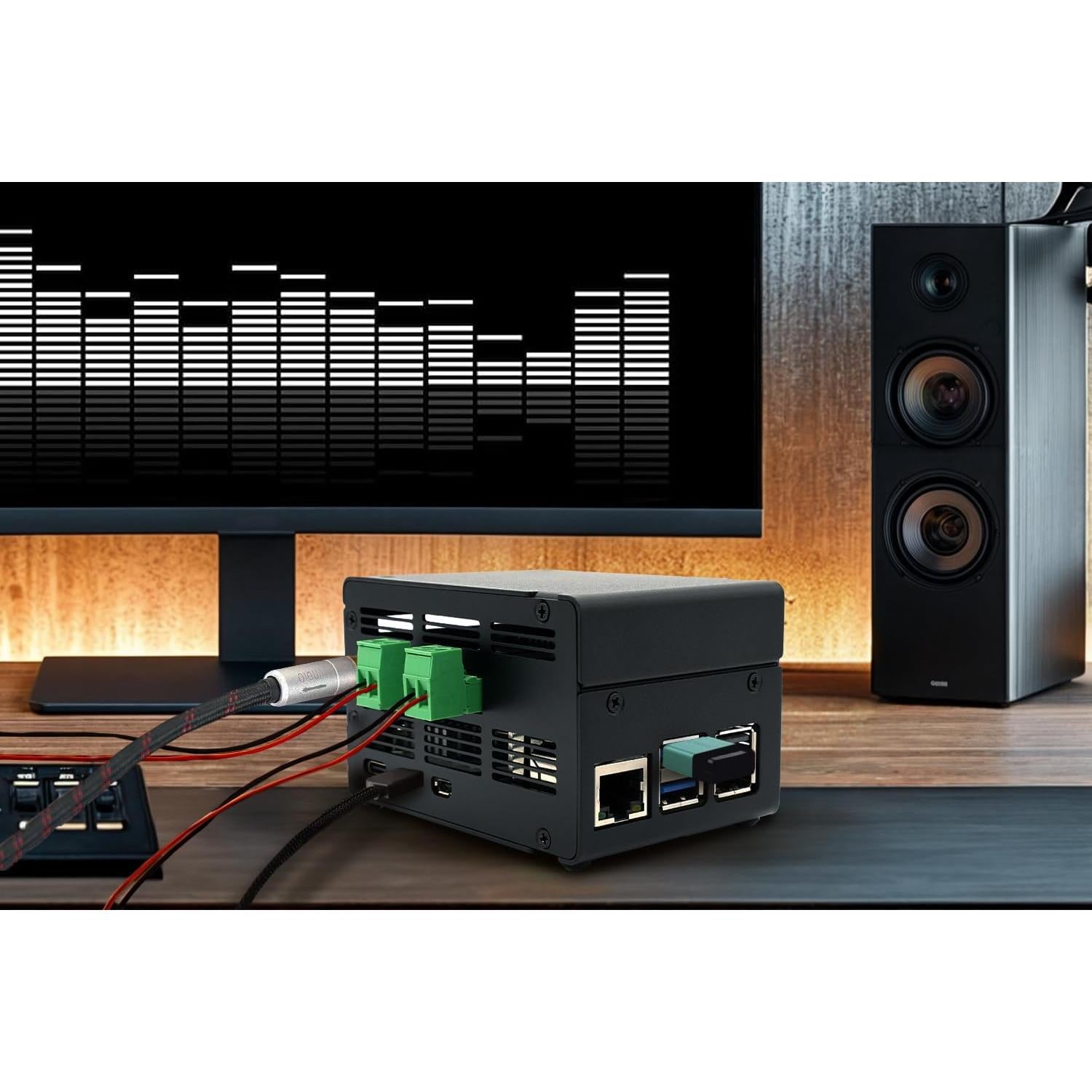 Caja para Raspberry Pi 5 KKSB Cases con soporte DigiAMP+