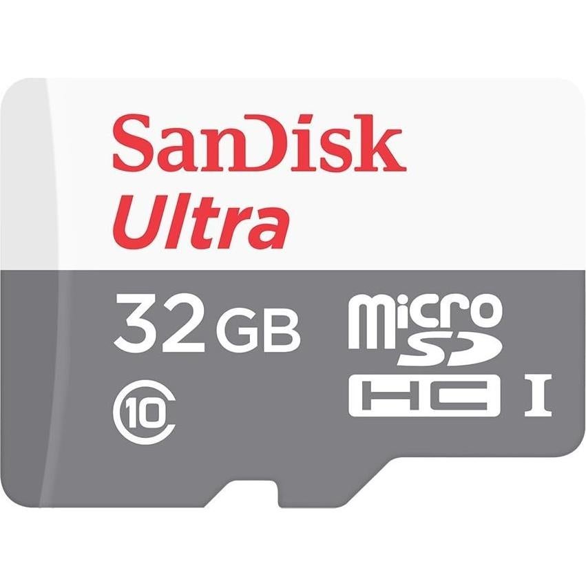 Tarjeta MicroSD SanDisk Ultra 32GB UHS-I Clase 10 para Raspberry Pi