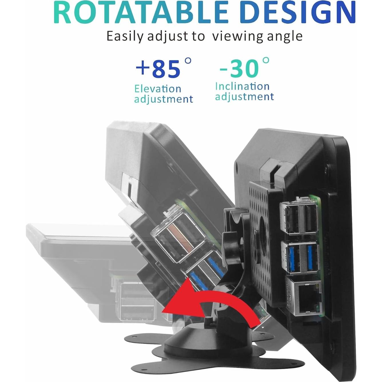 Caja OSOYOO PiStudio para Raspberry Pi con Pantalla Táctil 7"