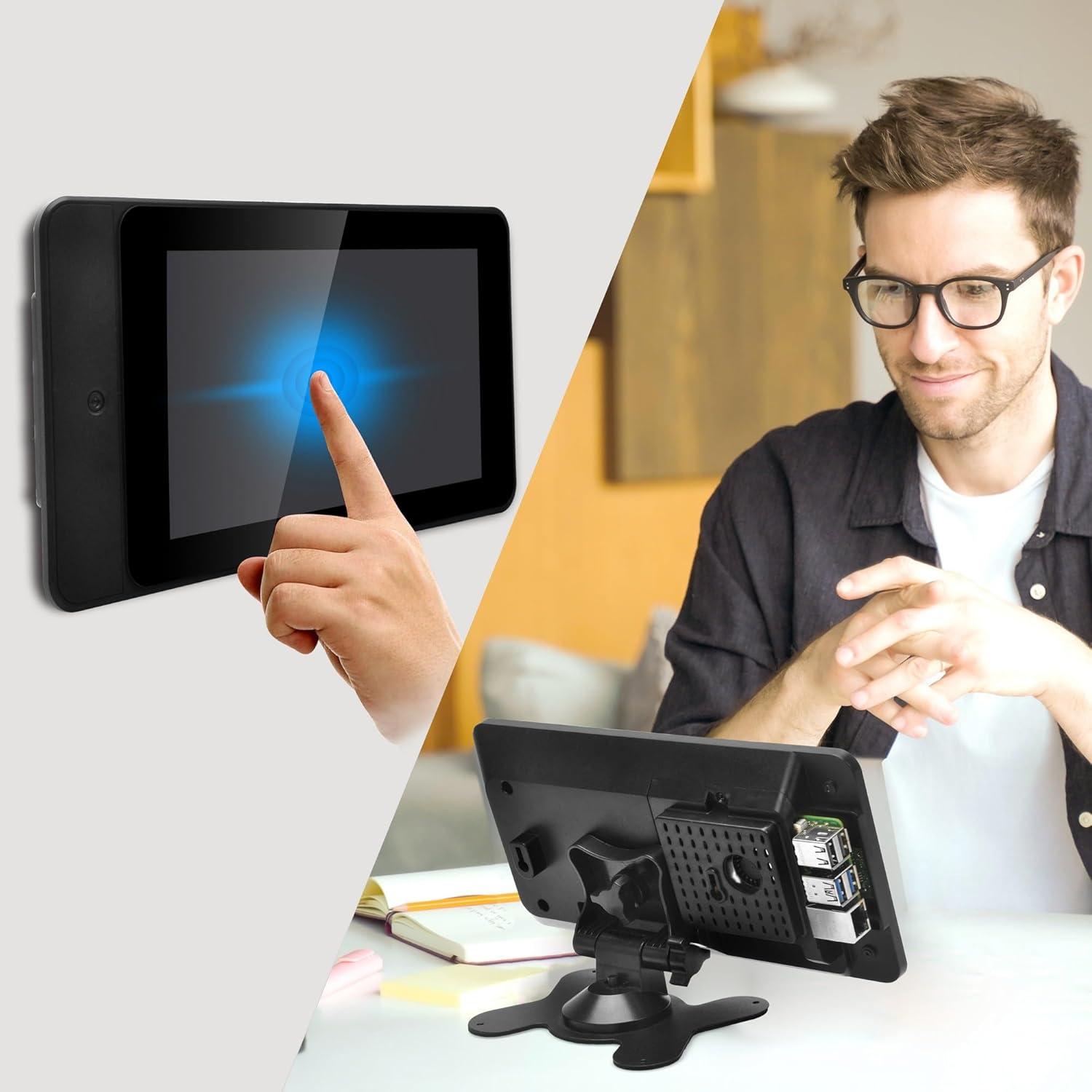 Caja OSOYOO PiStudio para Raspberry Pi con Pantalla Táctil 7"