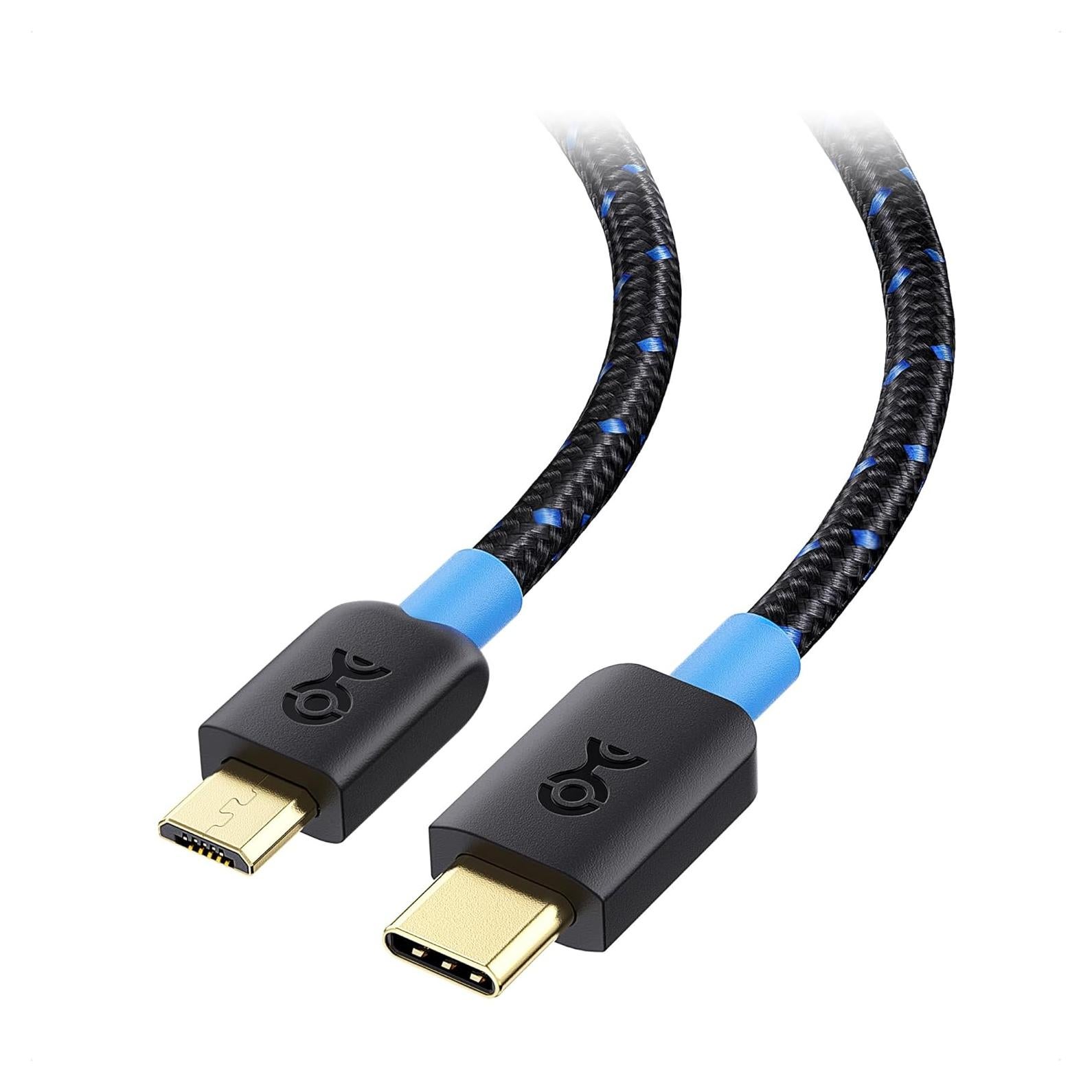 Cable USB C a Micro USB 1m Cable Matters 3A 480Mbps Negro