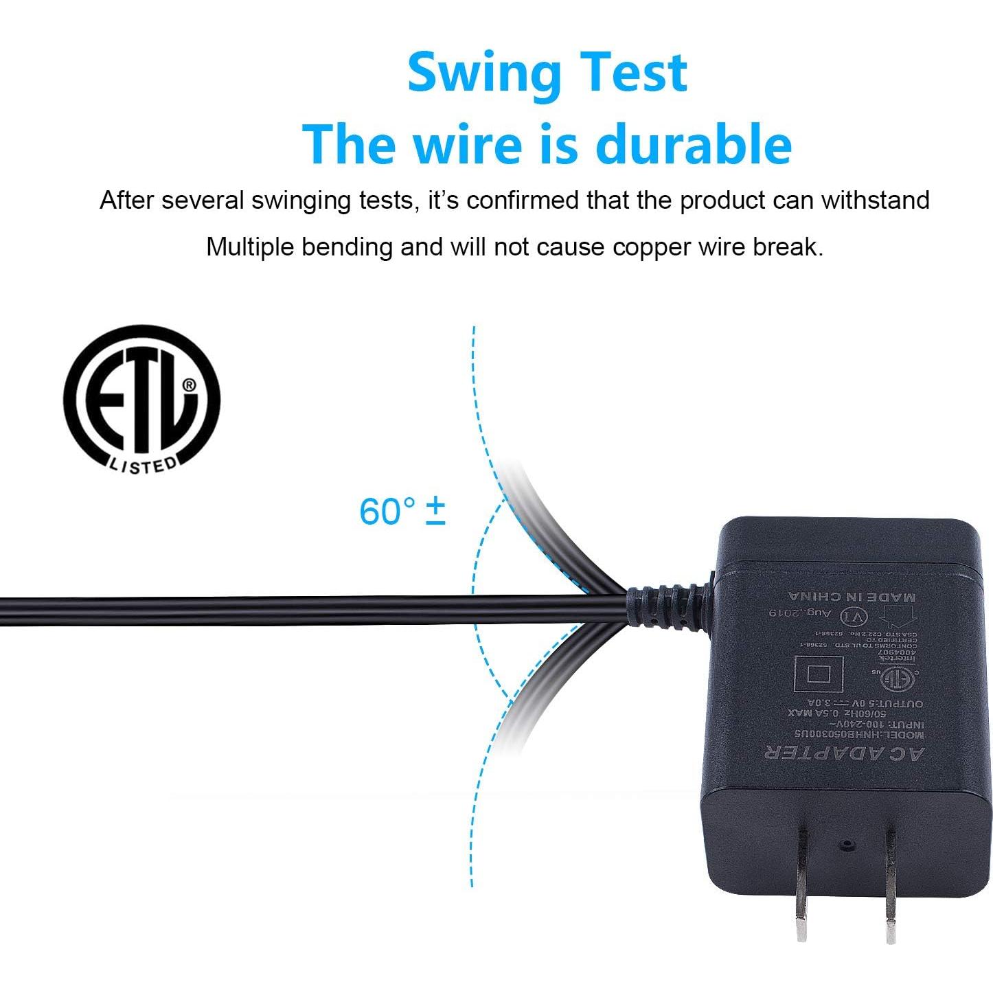 Fuente de Alimentación USB-C 5.1V 3A Smraza para Raspberry Pi 4