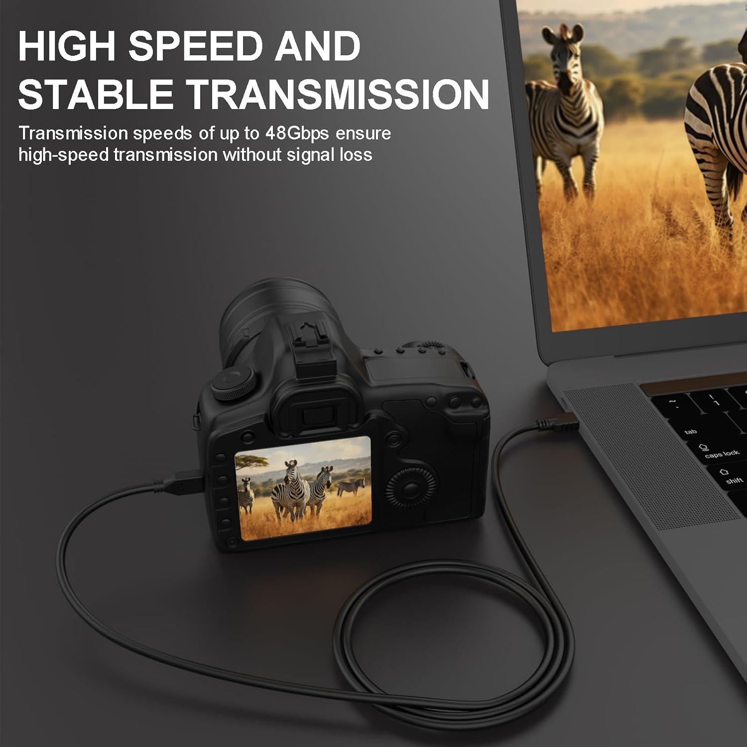 Cable Micro HDMI a HDMI 8K Zosvoses 1.5m Compatible GoPro