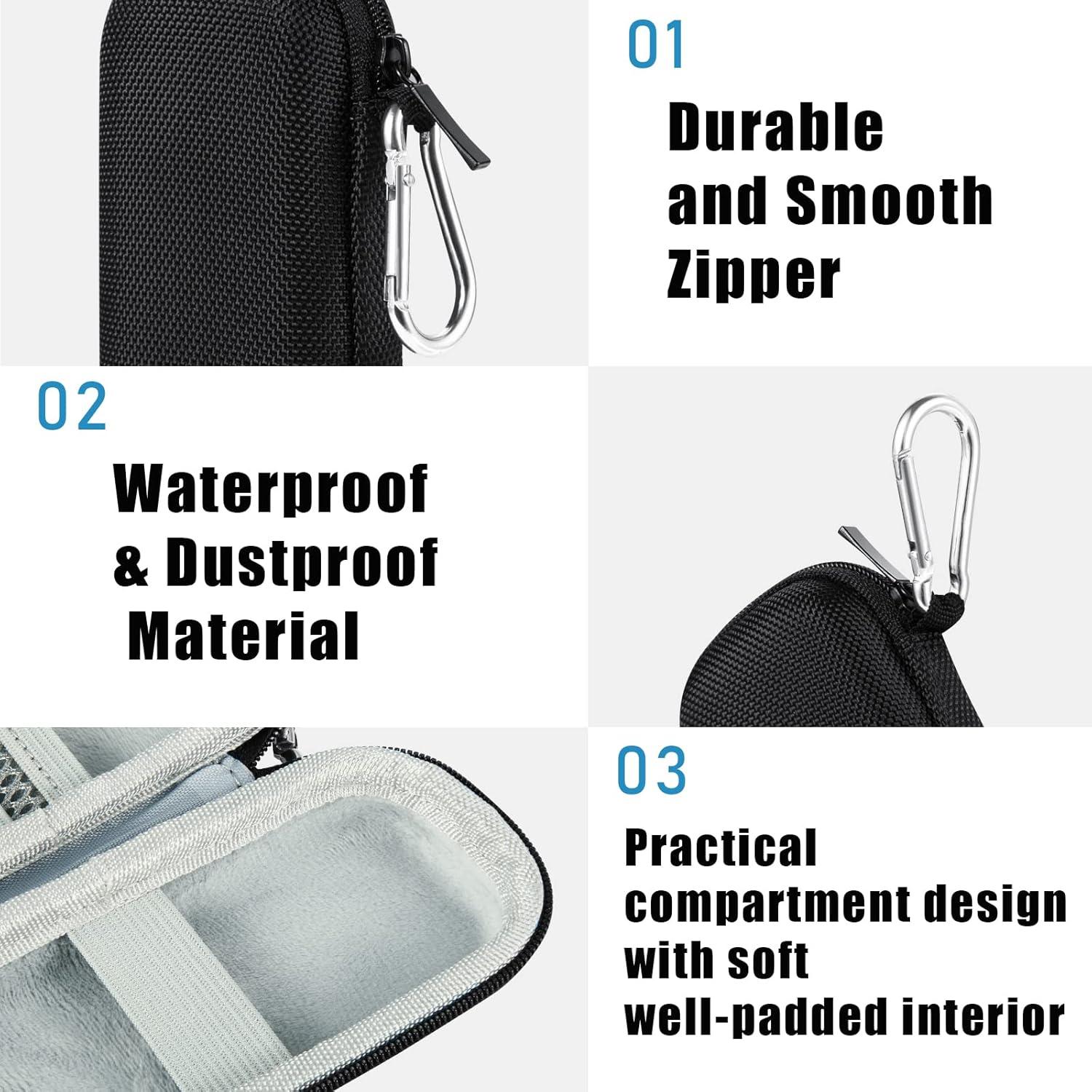 Estuche Mini de Viaje MUSHENJI para Monitor de Glucosa