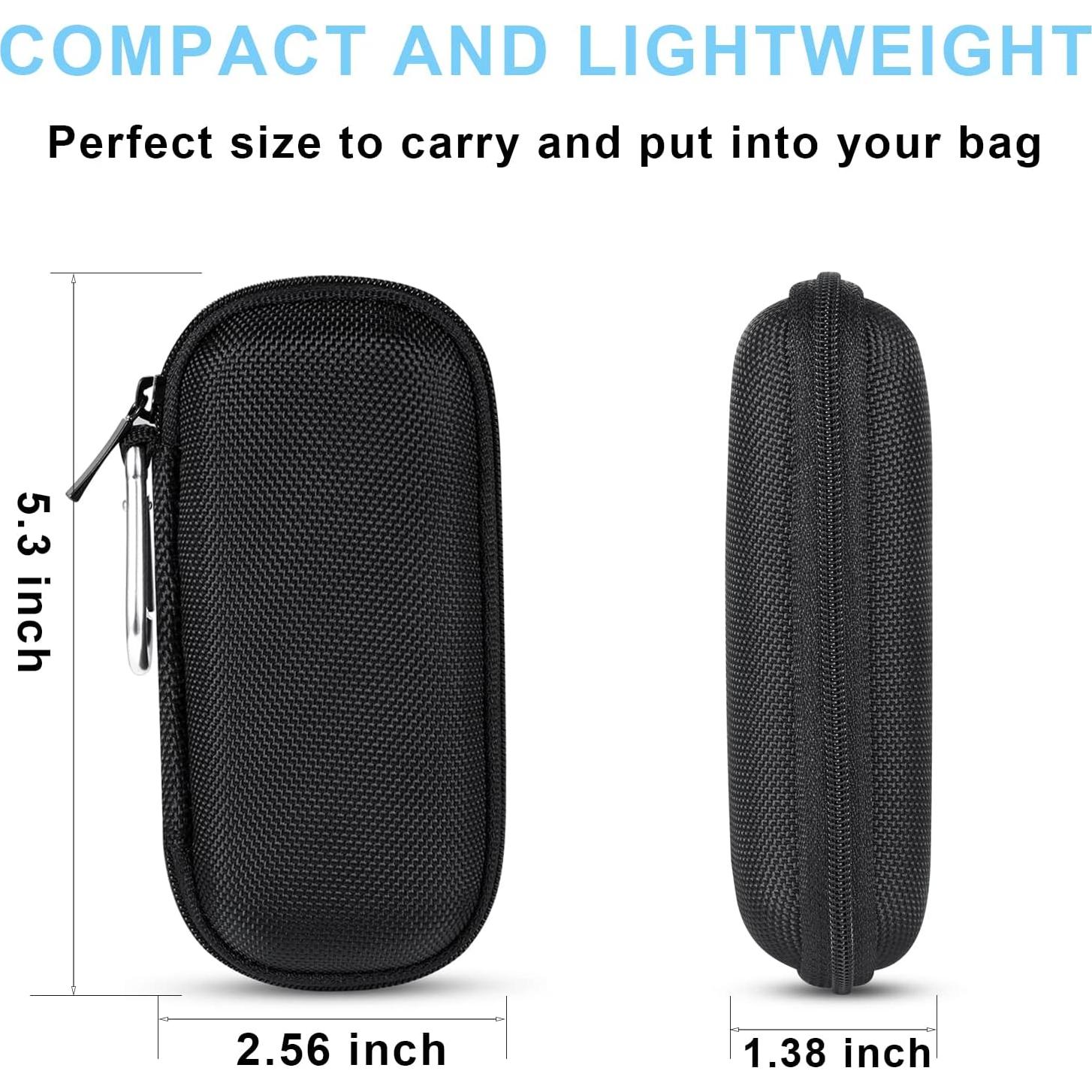 Estuche Mini de Viaje MUSHENJI para Monitor de Glucosa