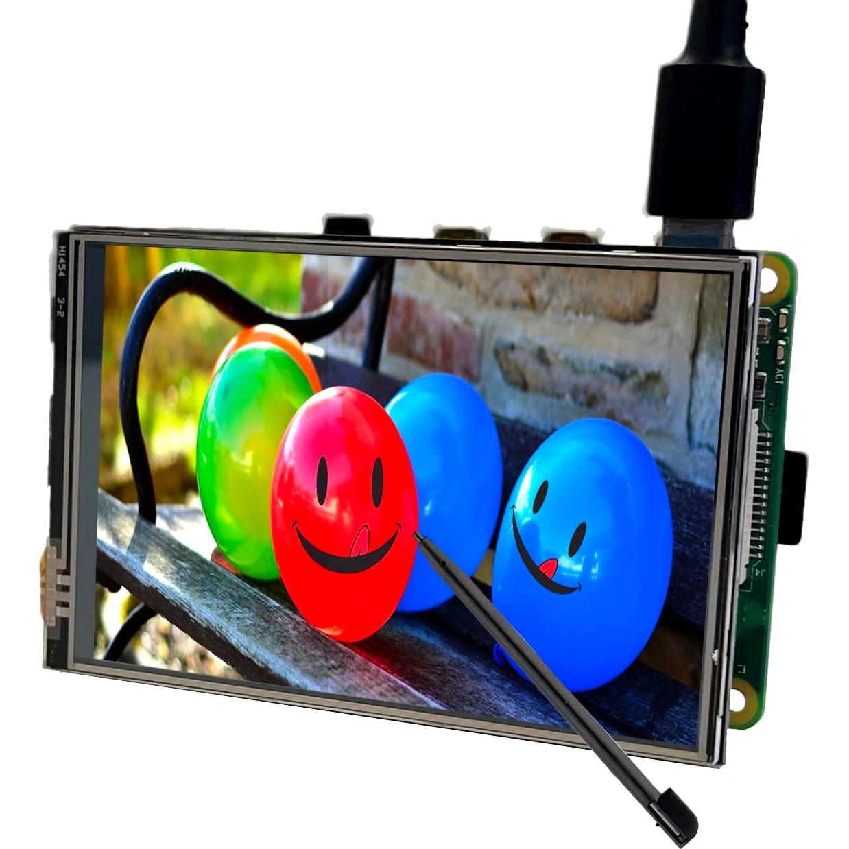 Pantalla Táctil SPI 3.5" OSOYOO para Raspberry Pi 3B/4 - 480x320