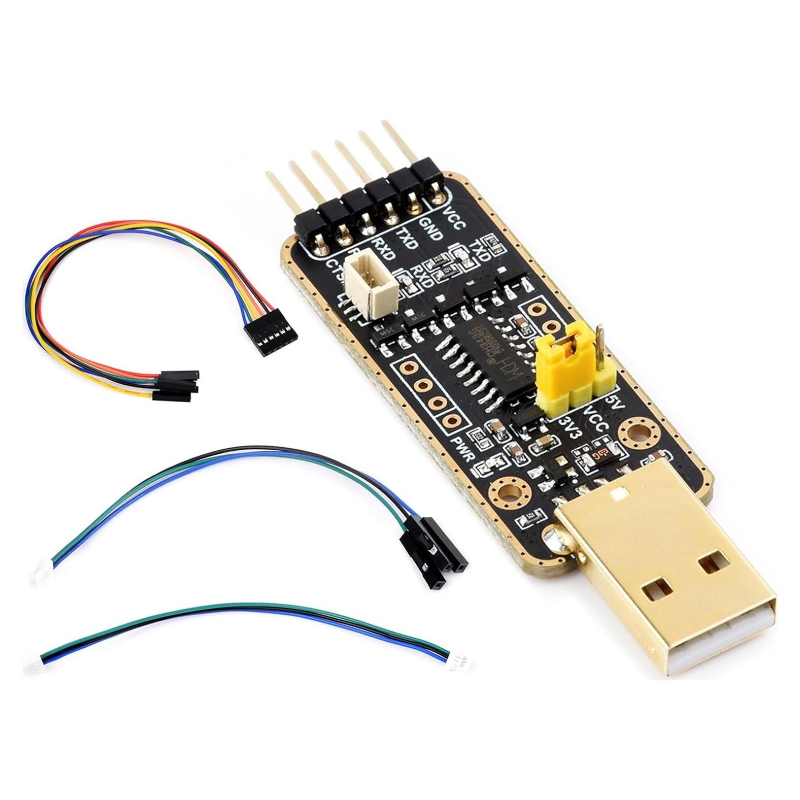 Módulo Depurador USB a UART Wonrabai para Raspberry Pi 5