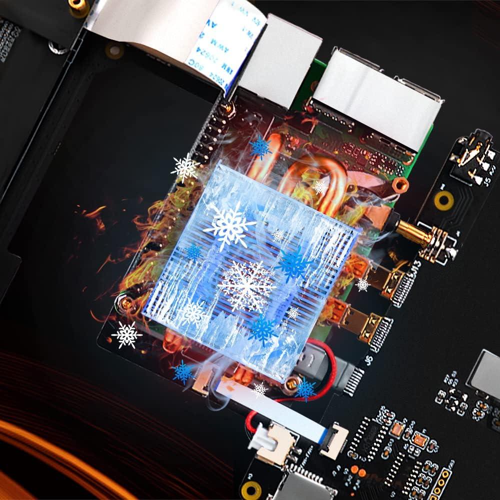 Kit NAS GeeekPi DeskPi Pro V2 para Raspberry Pi 4 con Cooler