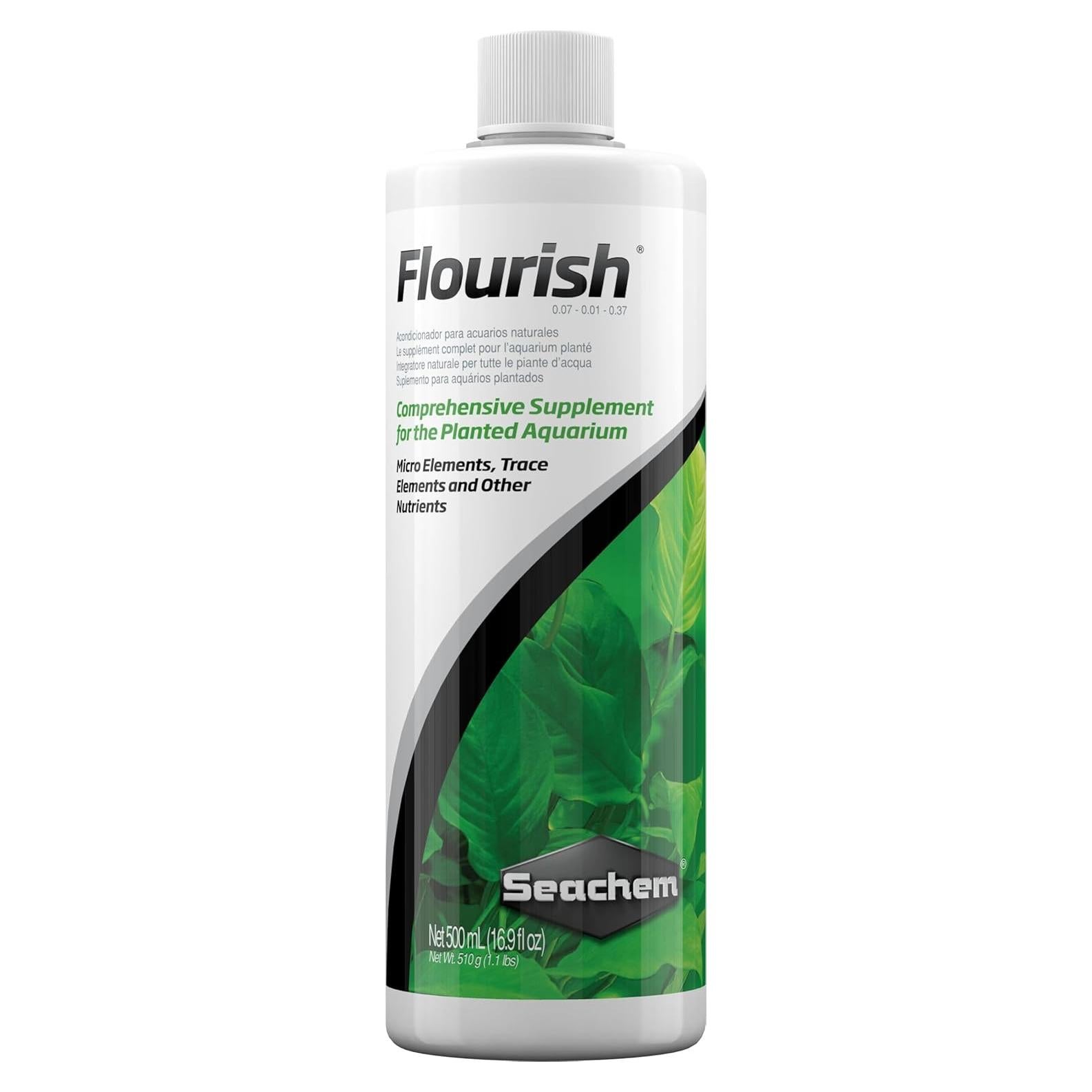 Suplemento para Plantas Acuáticas Seachem Flourish 500 ml