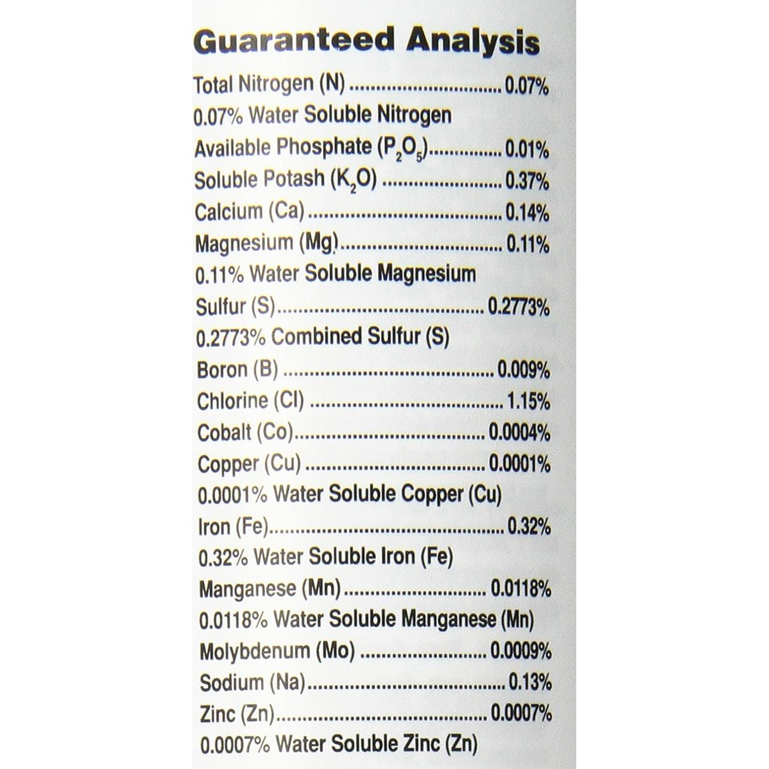 Suplemento para Plantas Acuáticas Seachem Flourish 500 ml