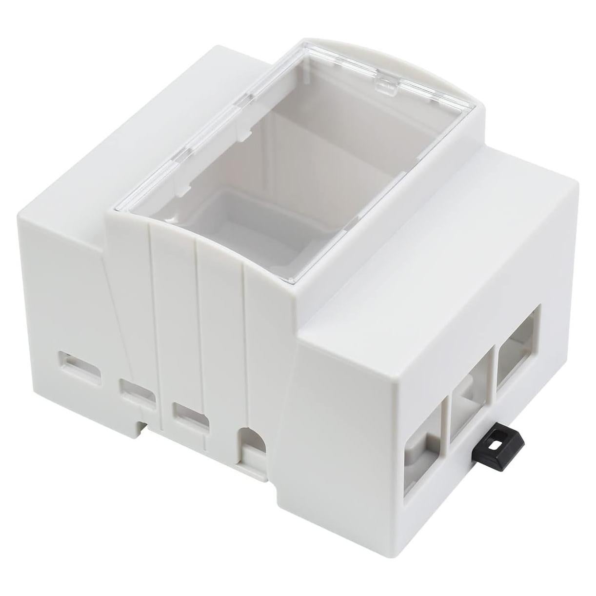 Caja ABS para Raspberry Pi 4 Waveshare con soporte DIN