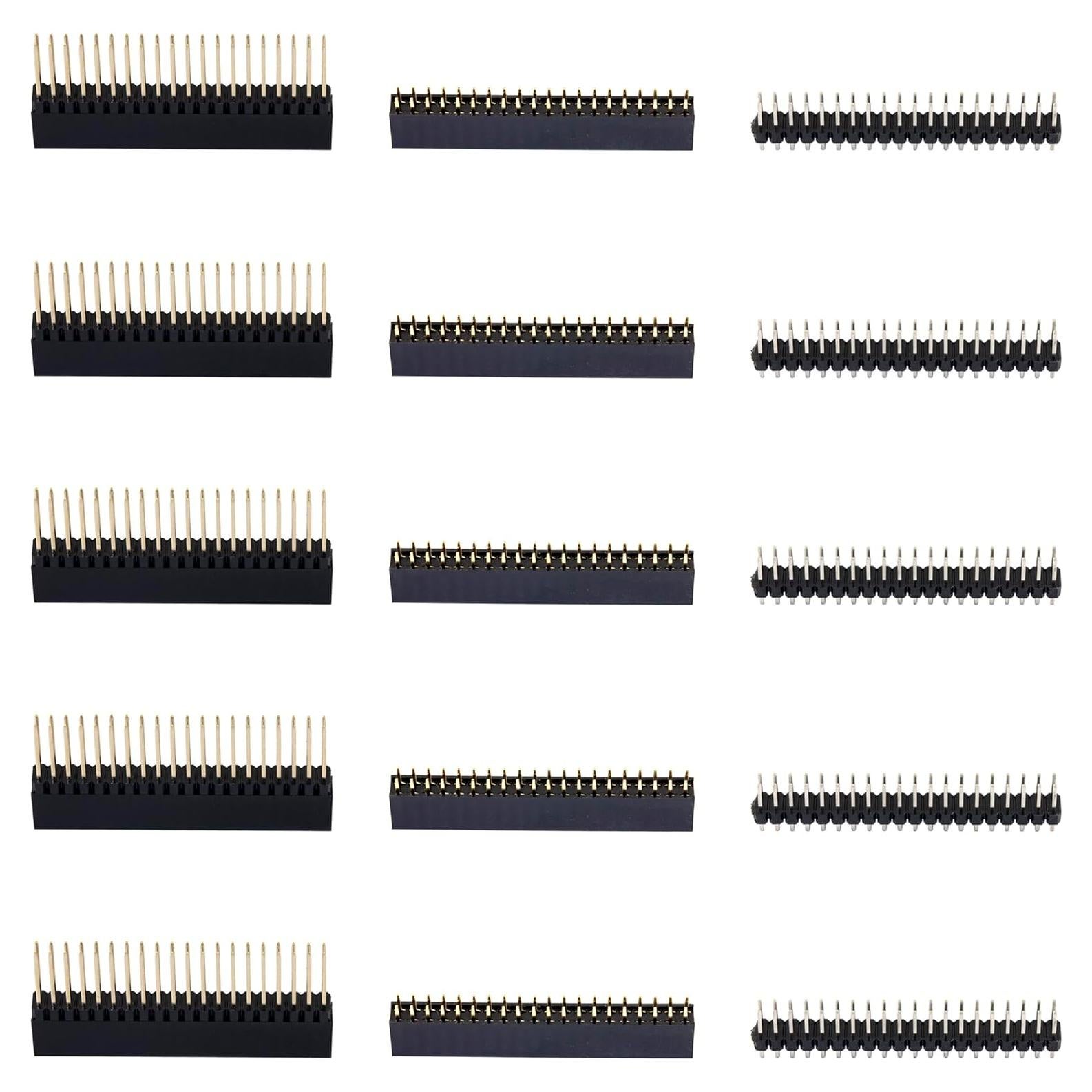 Conector Hembra Apilable 2x20 40 Pines Jujinglobal para Raspberry Pi