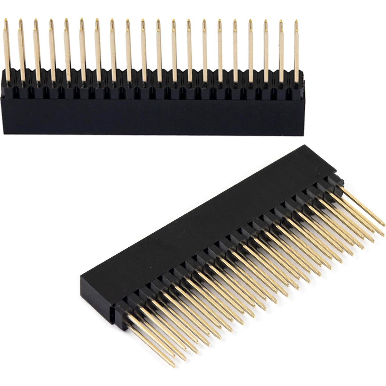 Conector Hembra Apilable 2x20 40 Pines Jujinglobal para Raspberry Pi