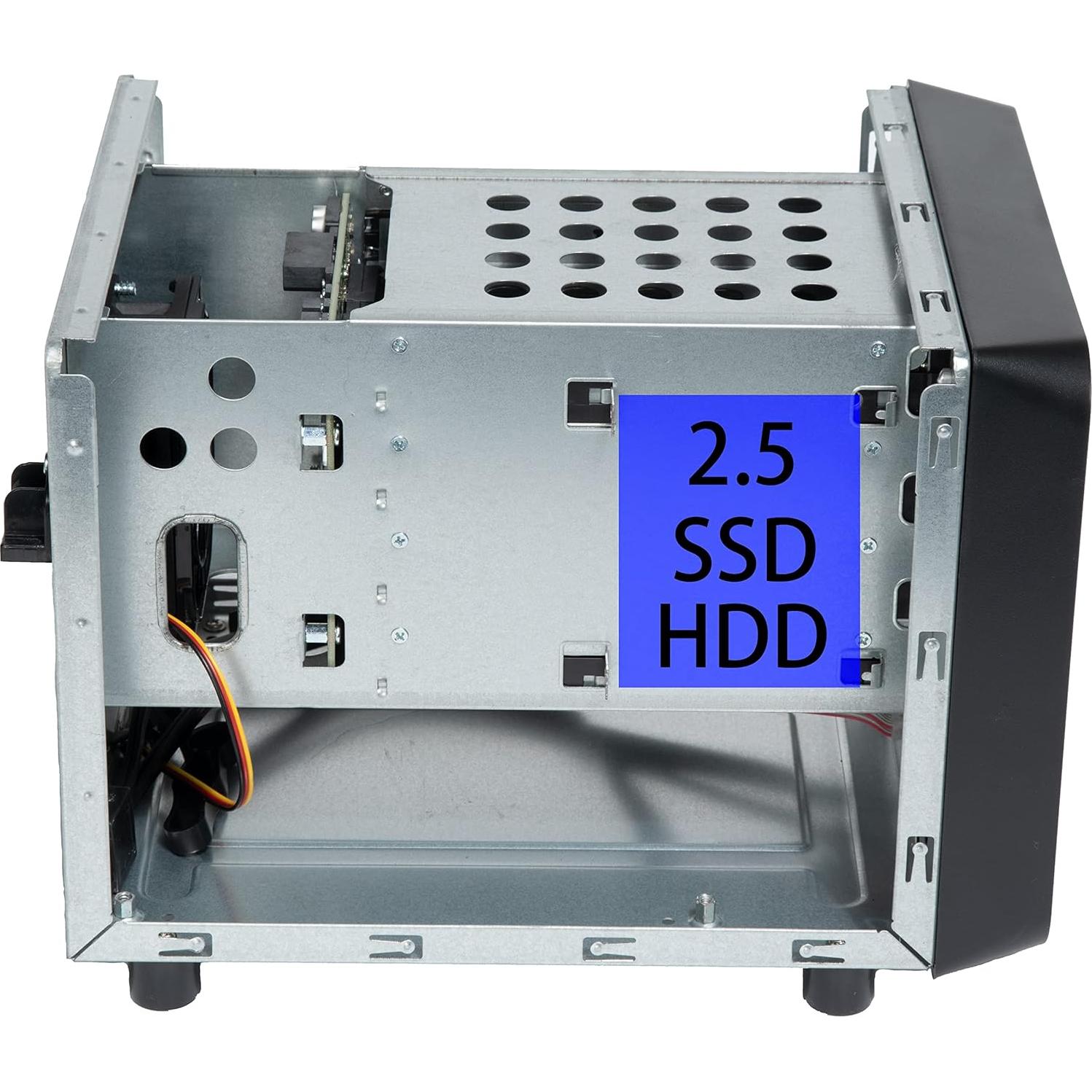 Caja NAS KCMconmey 4+1 Bahía Mini ITX 3.16kg USB 3.0