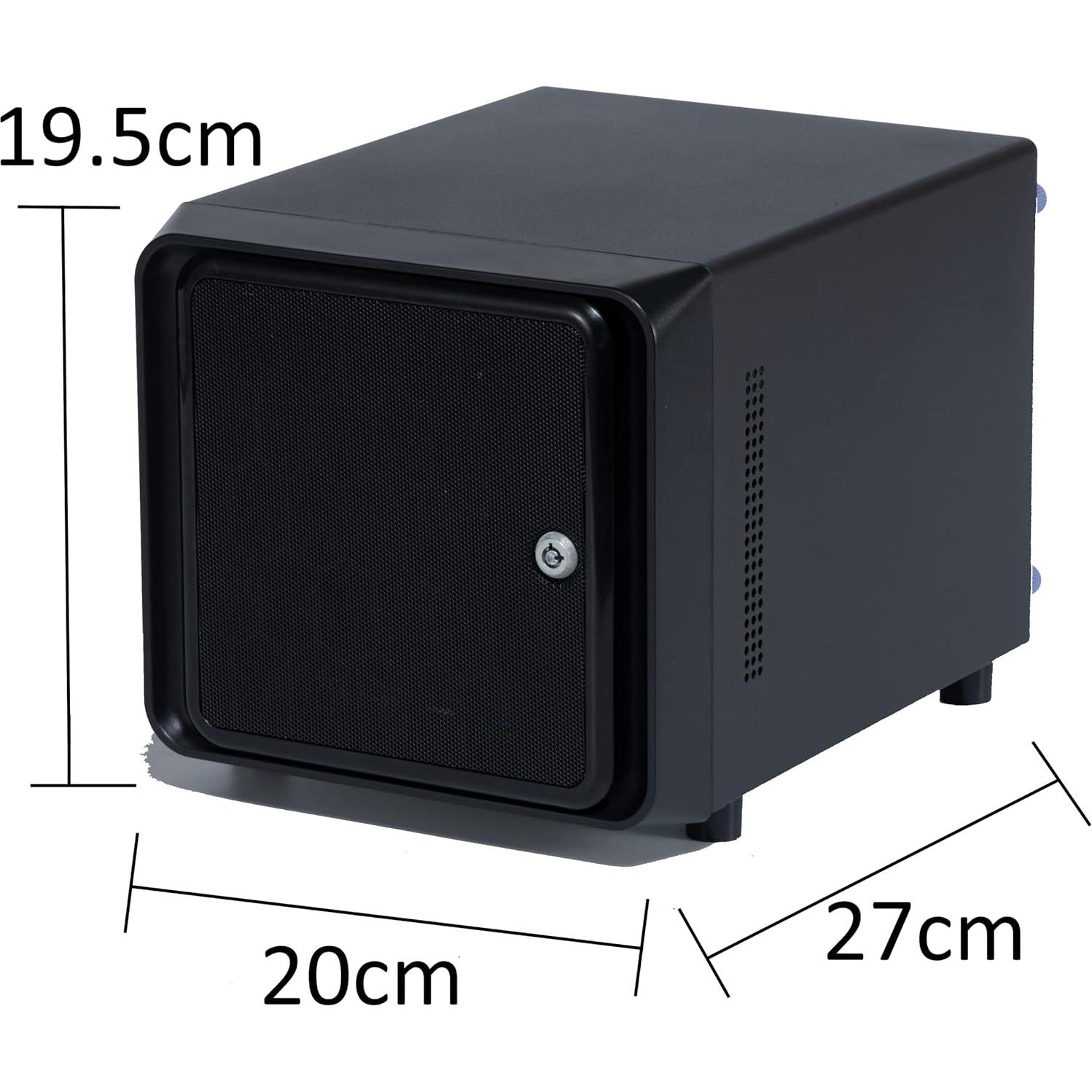 Caja NAS KCMconmey 4+1 Bahía Mini ITX 3.16kg USB 3.0
