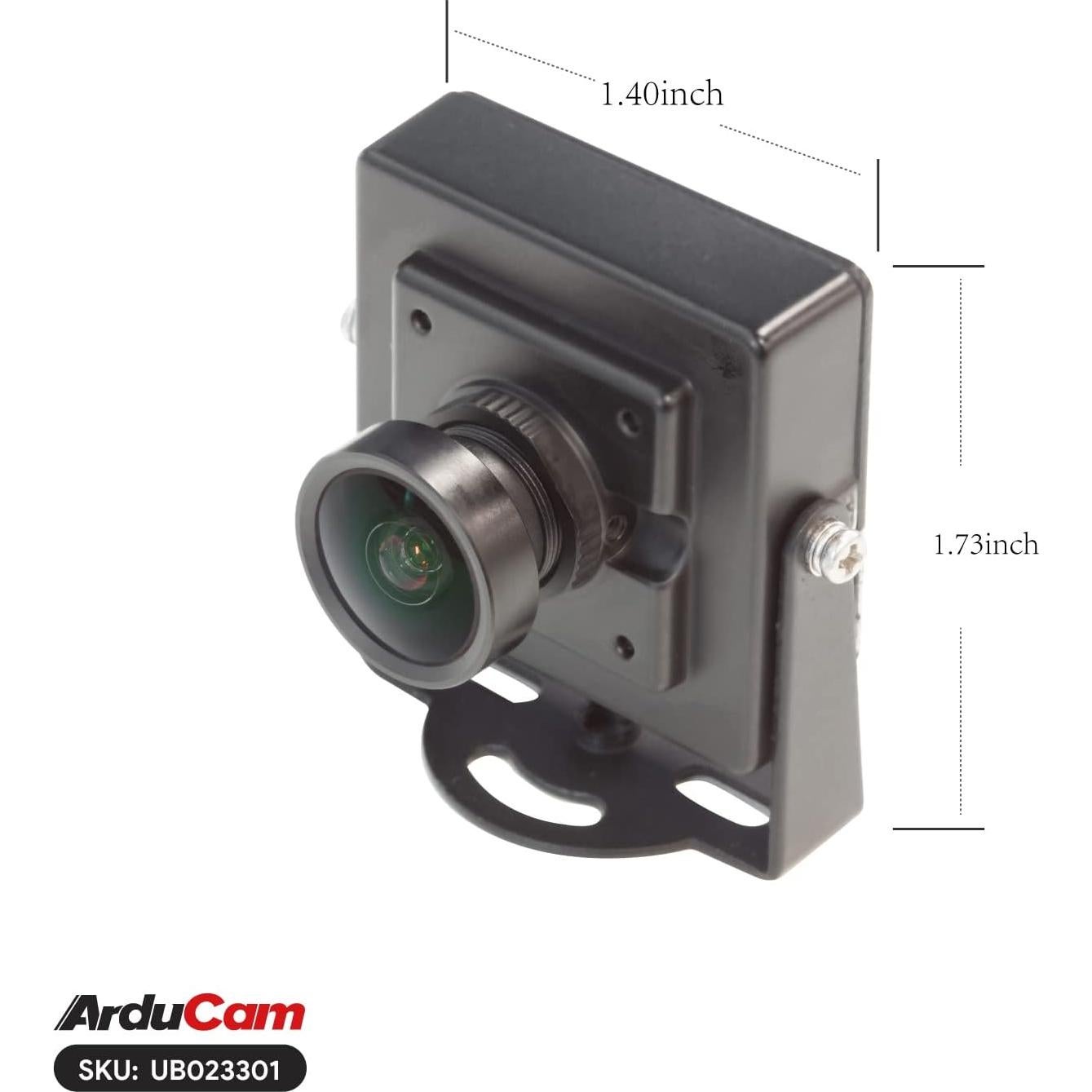 Cámara USB 5MP Arducam con Ángulo Amplio y Micrófono