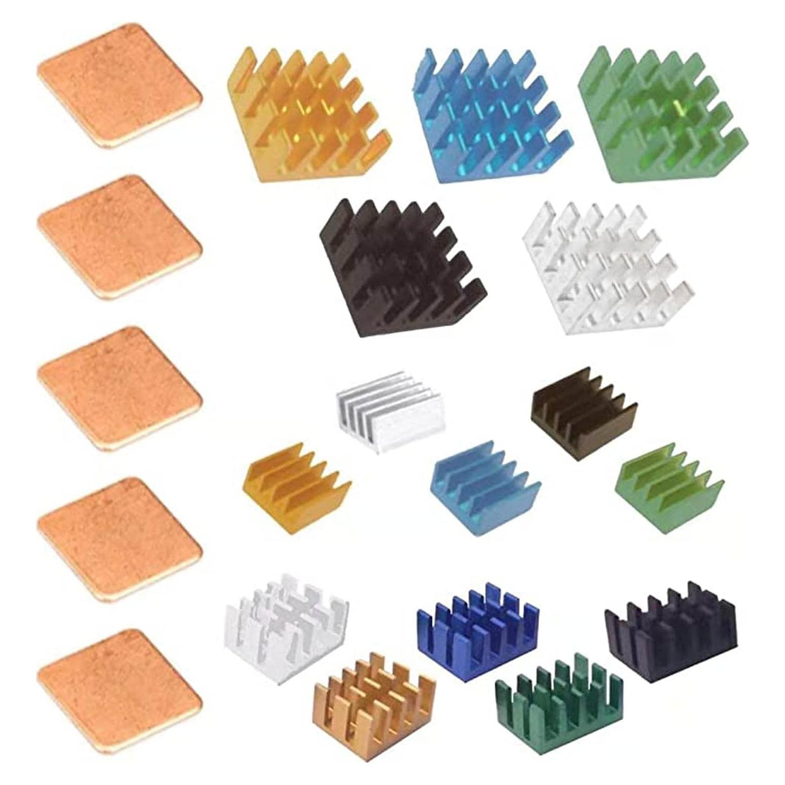 Kit de Disipadores de Calor Easycargo 20pcs para Raspberry Pi 5 4 3