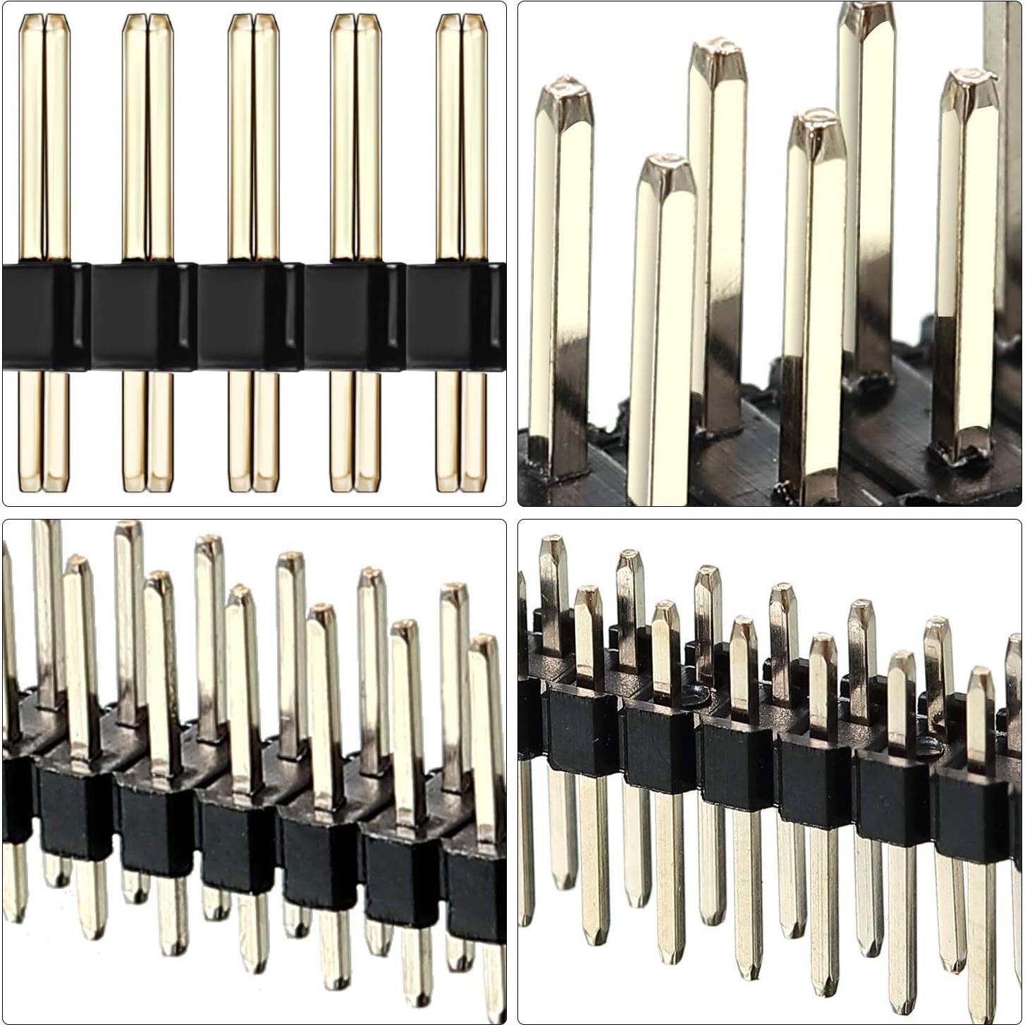 Conector de encabezado macho 2x20 pines Frienda - 20 piezas