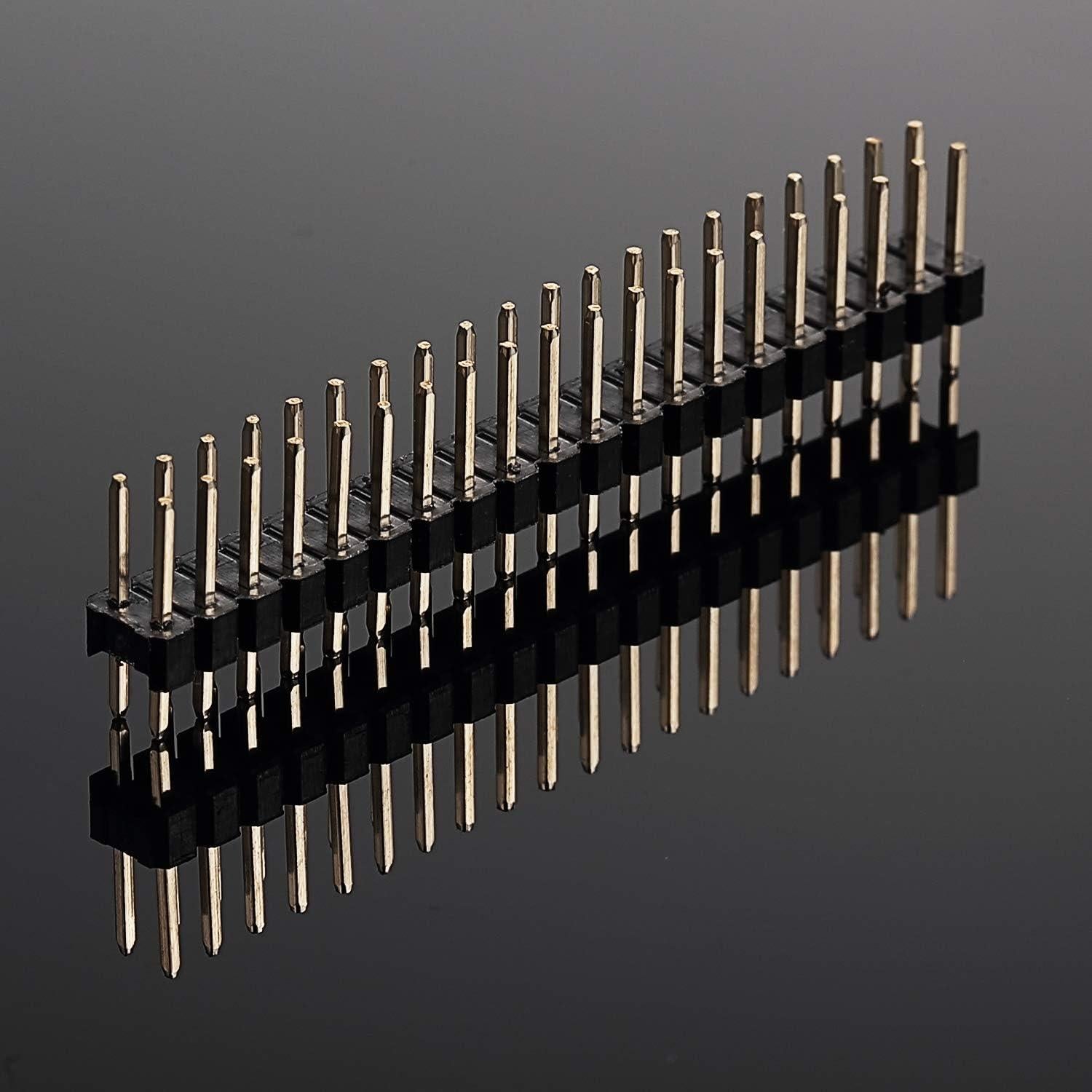 Conector de encabezado macho 2x20 pines Frienda - 20 piezas