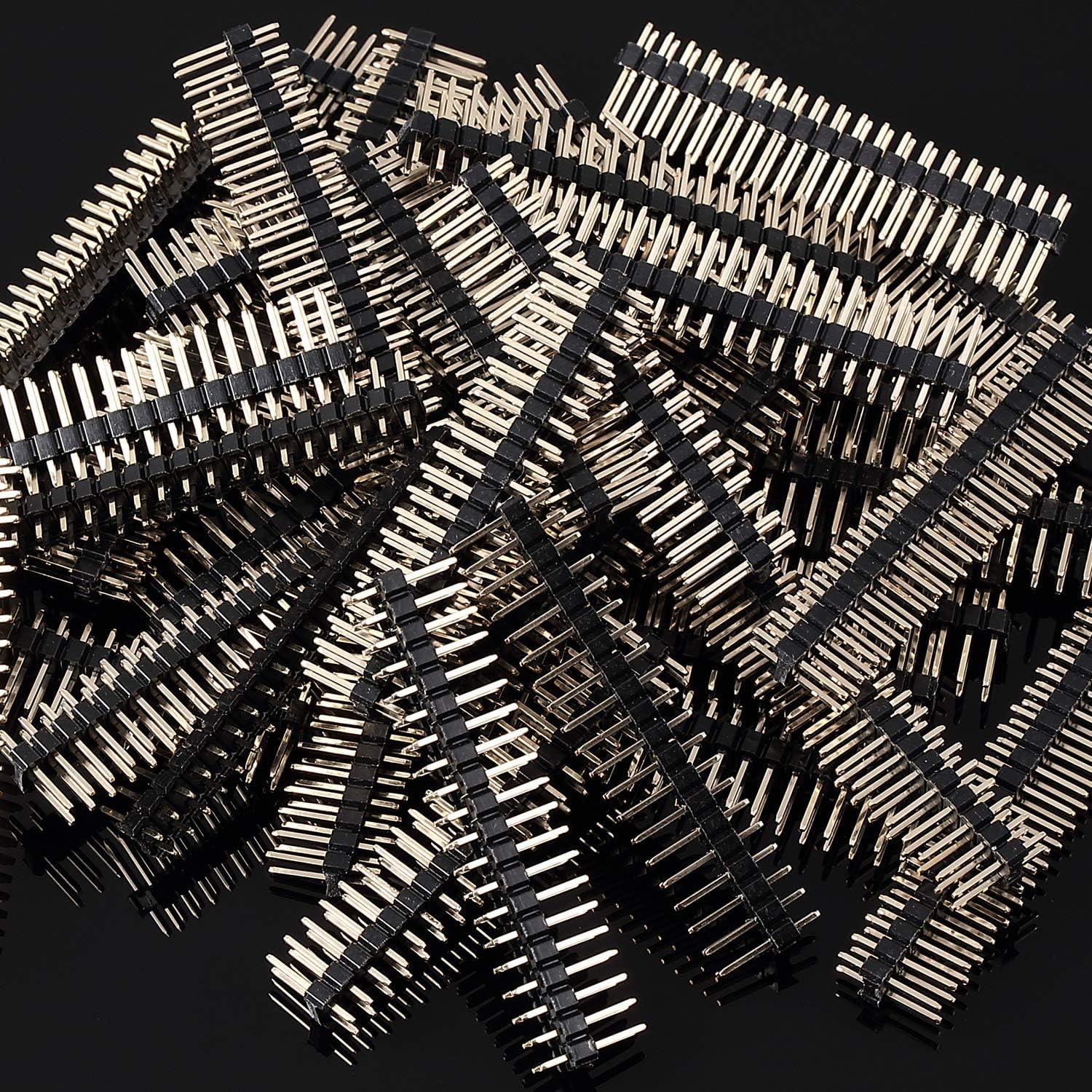 Conector de encabezado macho 2x20 pines Frienda - 20 piezas