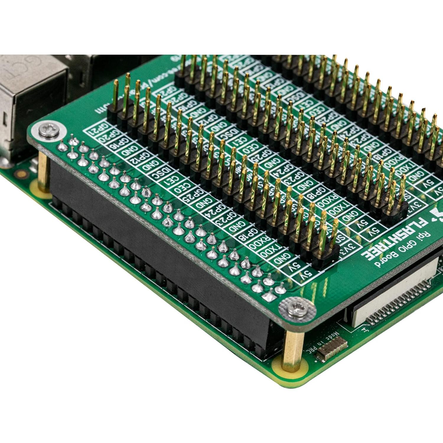 Placa de Expansión GPIO Blanca para Raspberry Pi 4B/3B+