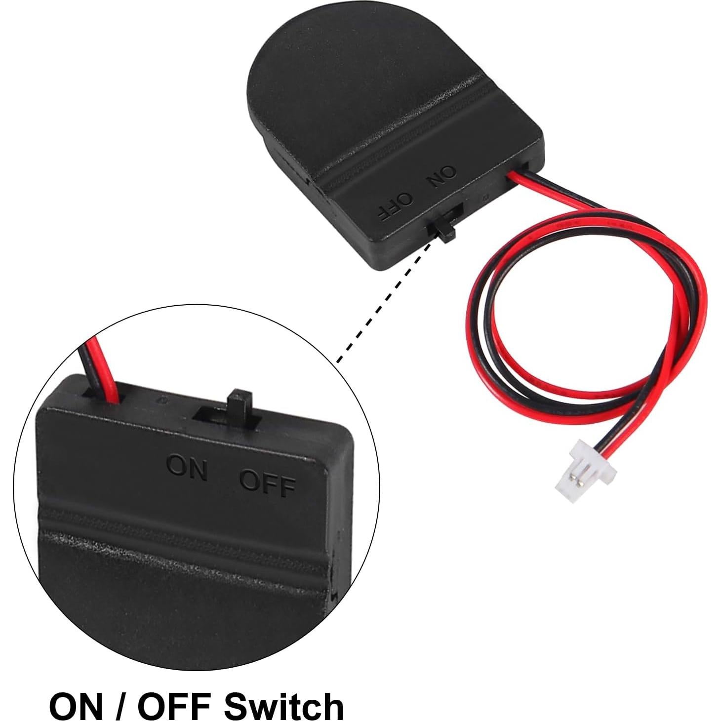 Caja de Batería RTC AOICRIE para Raspberry Pi 5 - 12 Piezas