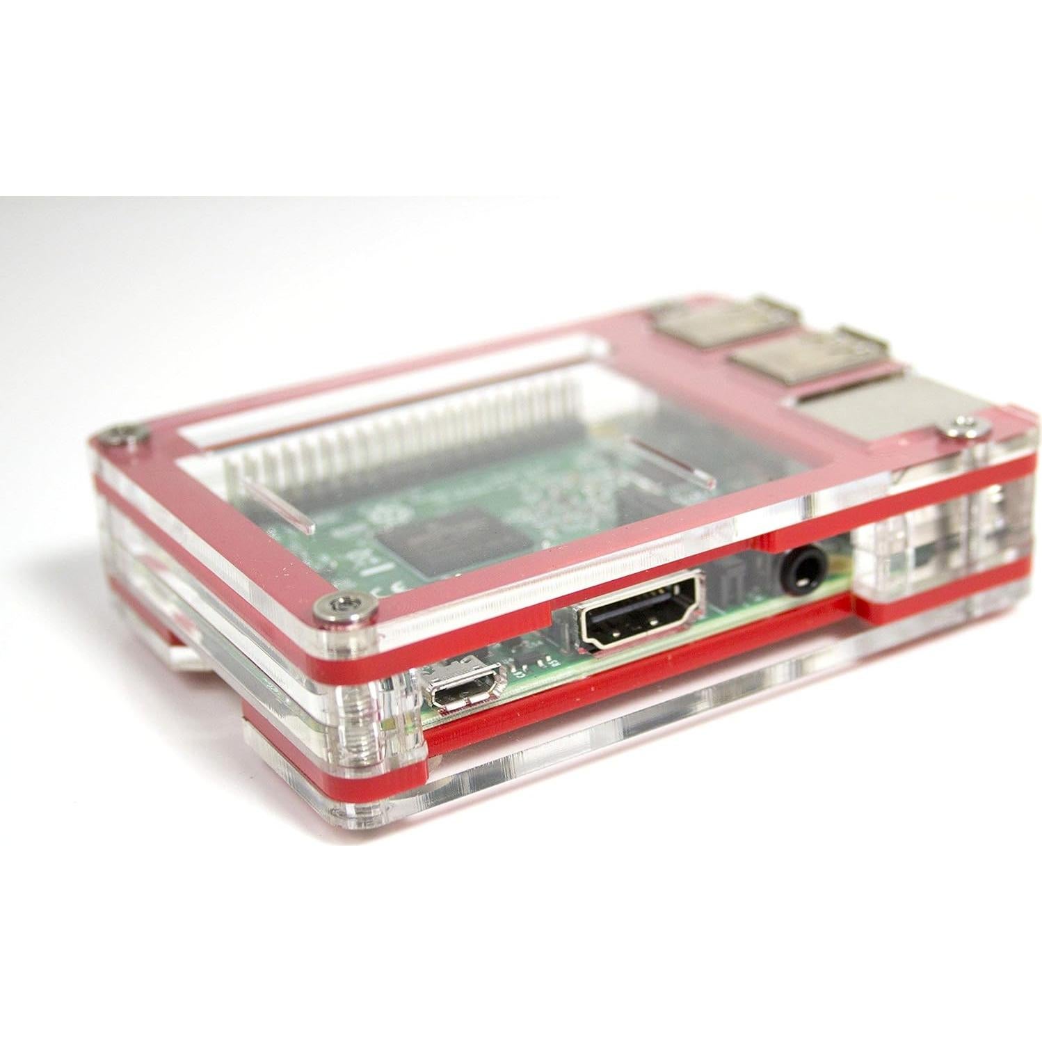 Funda C4Labs para Raspberry Pi 3 B+, 2B y B+ con Disipadores