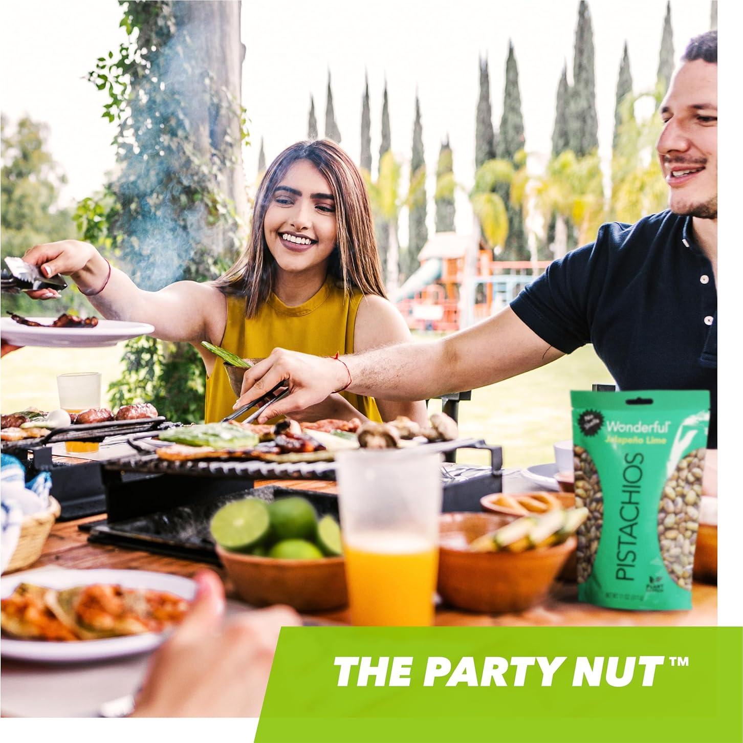 Pistachos Sin Cáscara Maravillosos 311g Sabor Jalapeño Lima