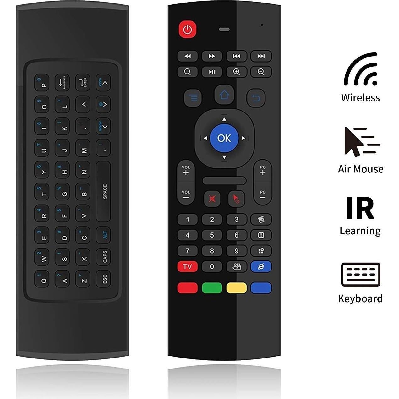 Control Remoto Inalámbrico Favormates MX3 Pro 3 en 1