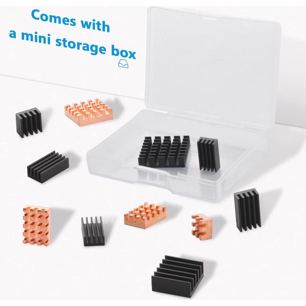 Disipadores GeeekPi para Orange Pi 5/5B/5 Plus - 11 Piezas