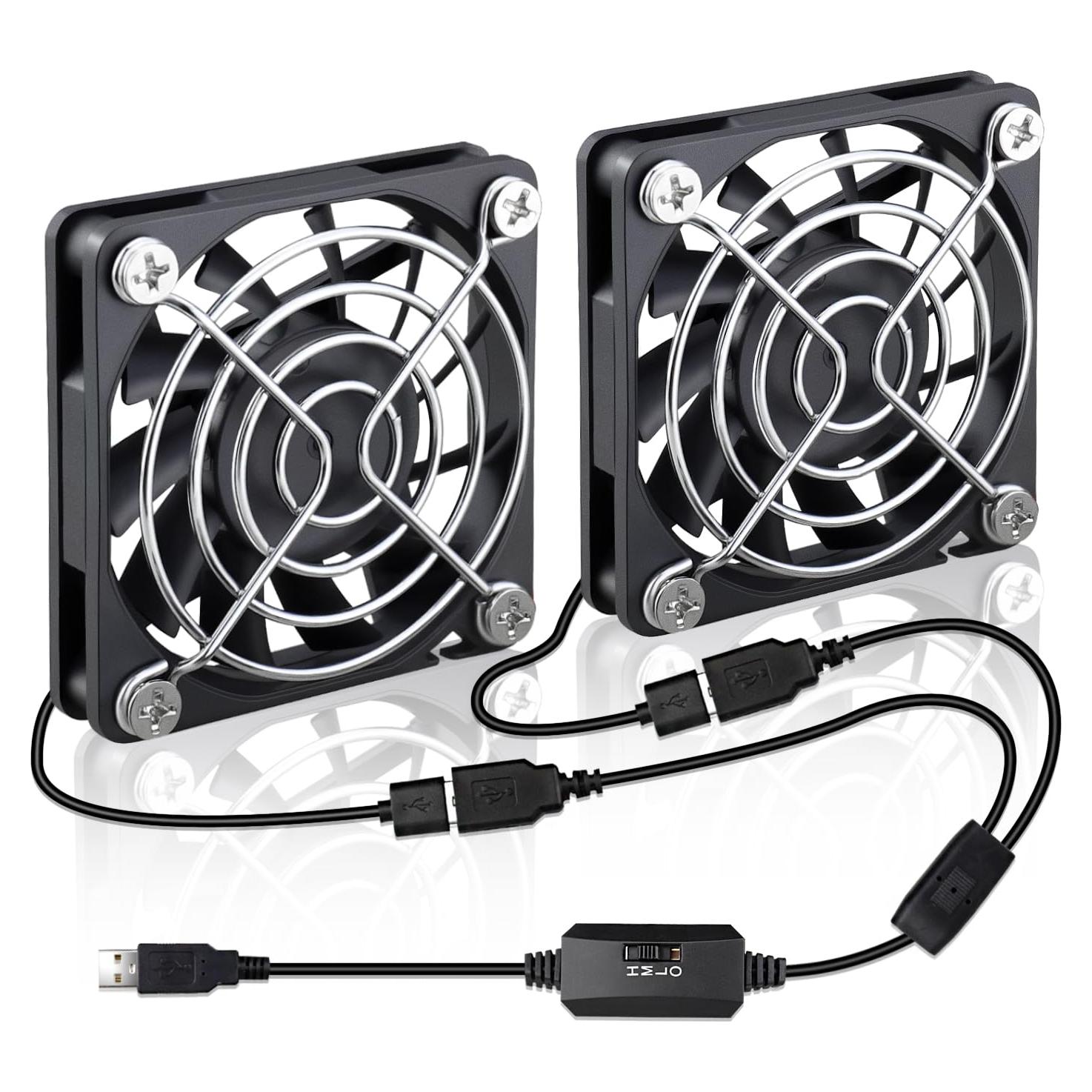 Ventilador USB Wathai 60mm x 10mm con Control de Velocidad