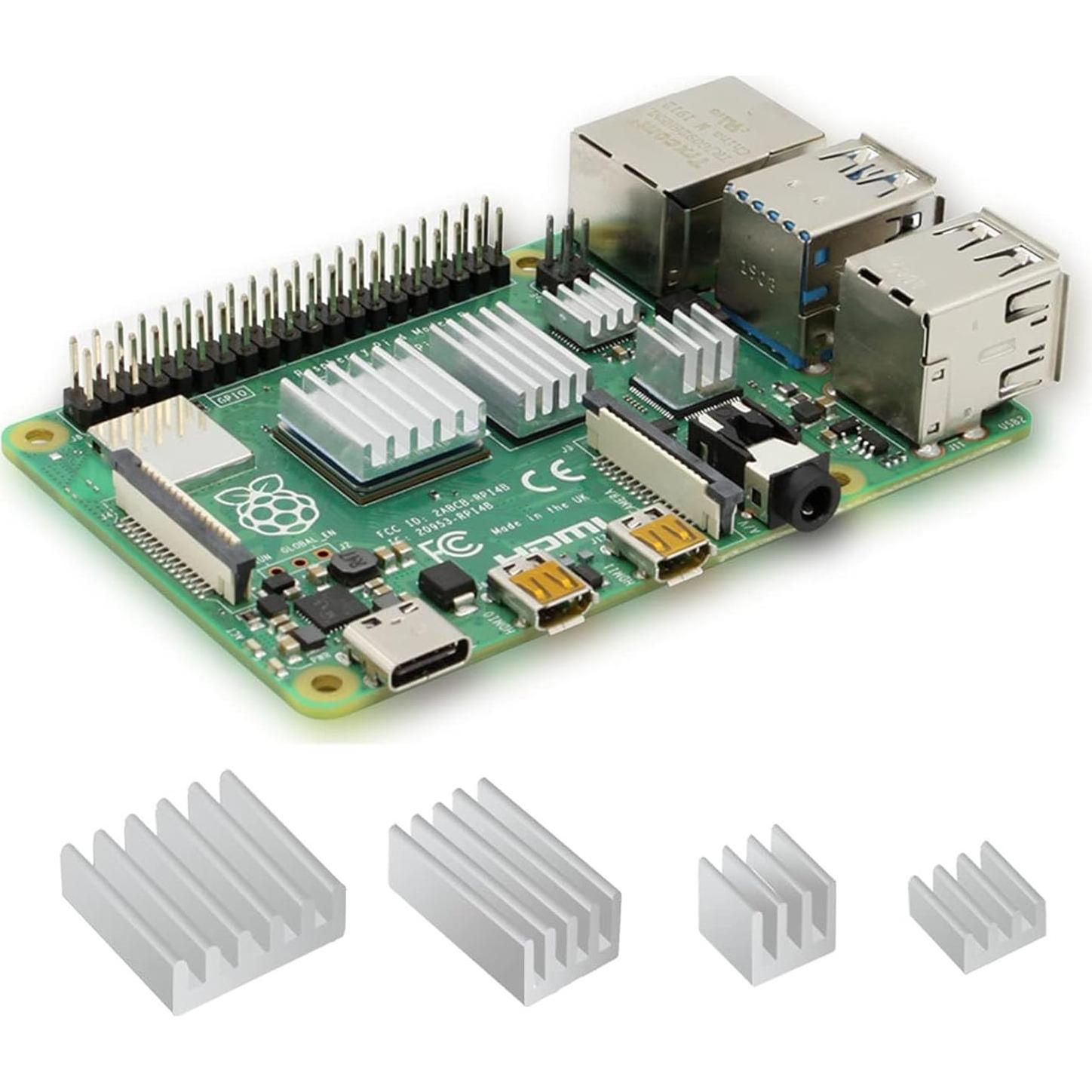 Kit de Disipadores de Calor para Raspberry Pi 4 SJZBIN 32PCS