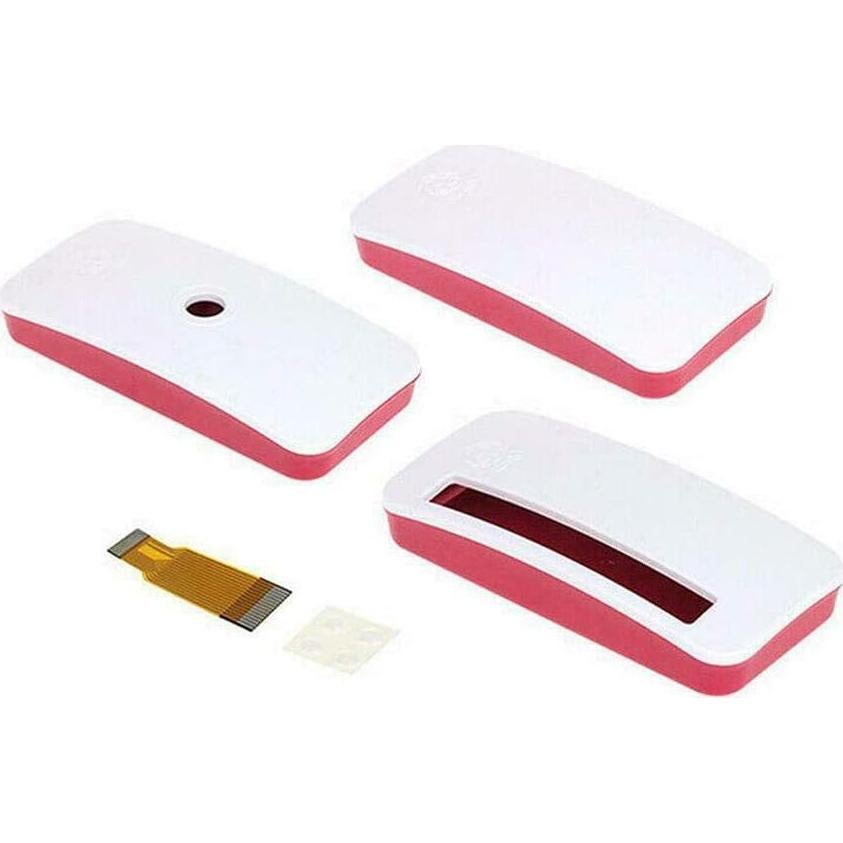 Caja Protectora Acxico para Raspberry Pi Zero V1.3 W - ABS Rojo y Blanco
