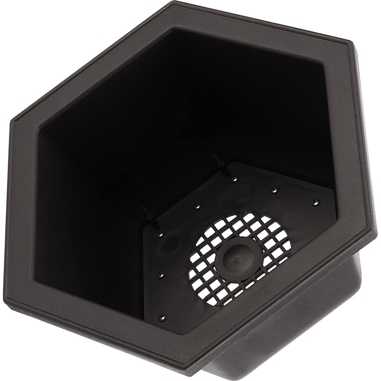 Paquete de 5 macetas de bonsái HEIHAK con bandejas 18,8 cm