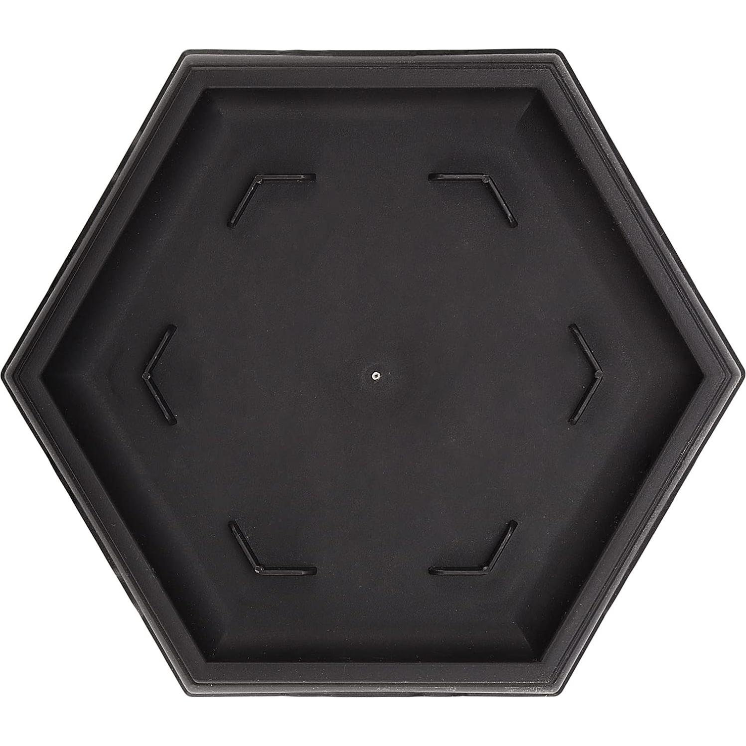 Paquete de 5 macetas de bonsái HEIHAK con bandejas 18,8 cm