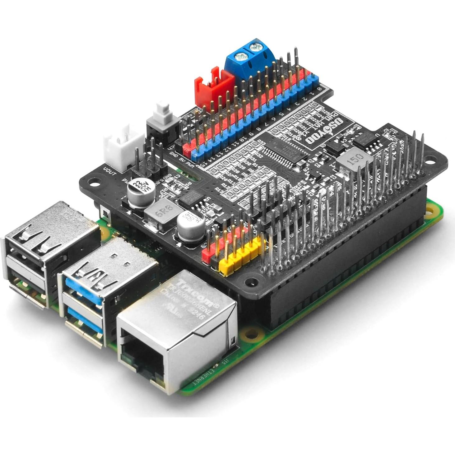 Adaptador de Batería HAT OSOYOO PWM 16 Canales para Raspberry Pi