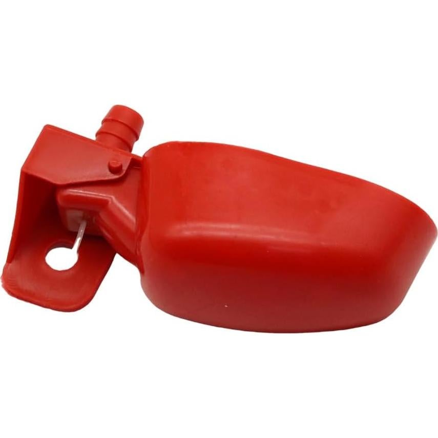 12 Tazas Bebederos Automáticos para Aves MODUODUO Rojo