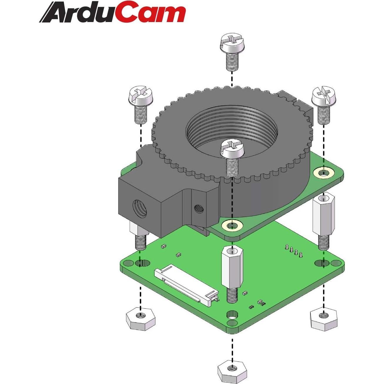 Adaptador CSI a USB UVC Arducam para Cámara IMX477 12.3MP