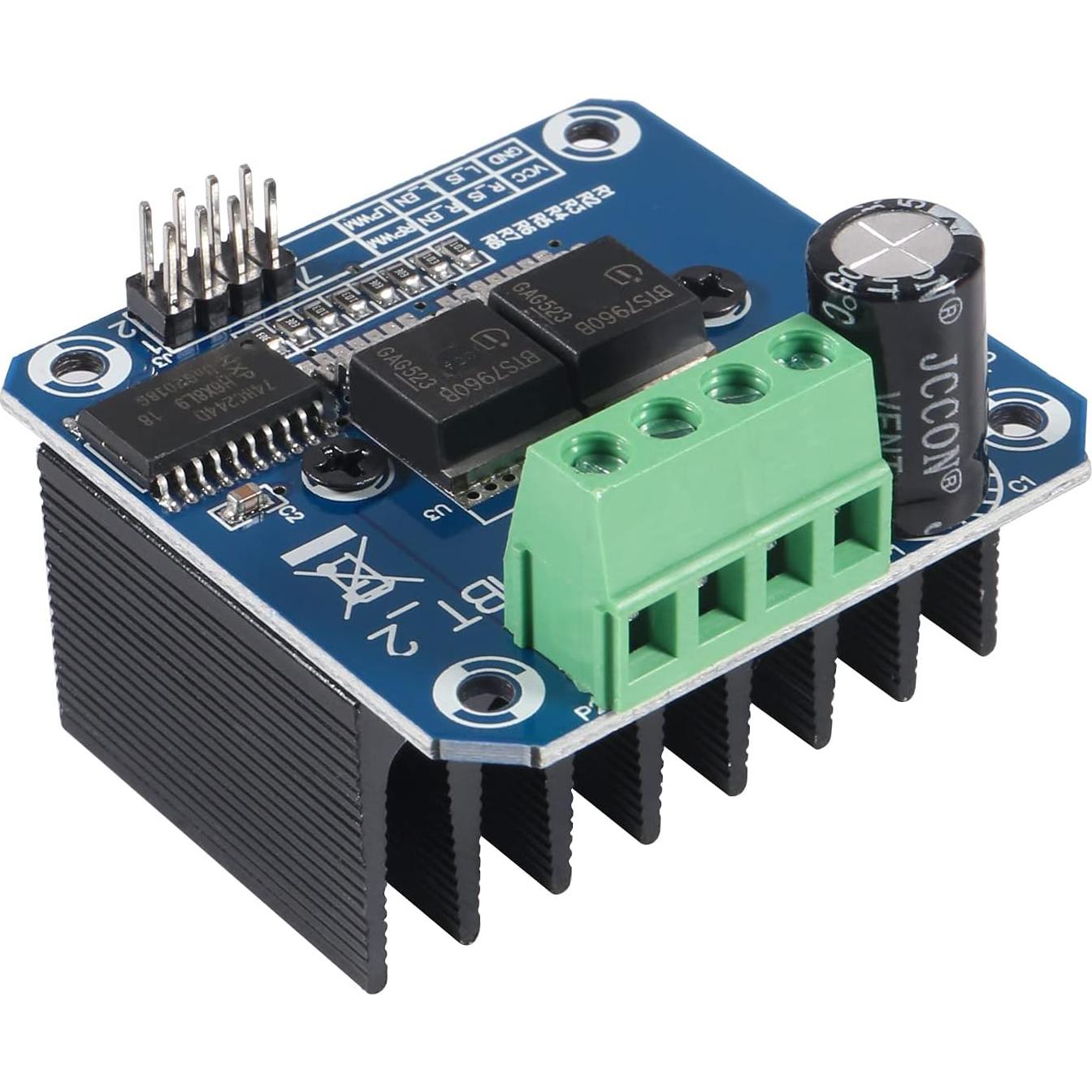 3PCS Módulo Controlador de Motor BTS7960 43A PWM para Raspberry Pi