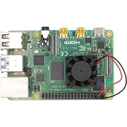 Kit Ventilador y Disipador Easycargo para Raspberry Pi 4/5/3