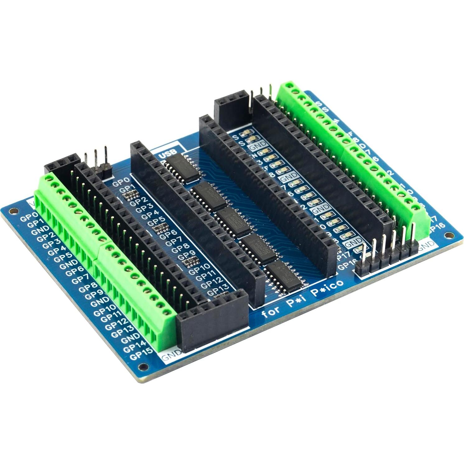 Mini Terminal Breakout Board yddmyo para Raspberry Pi Pico