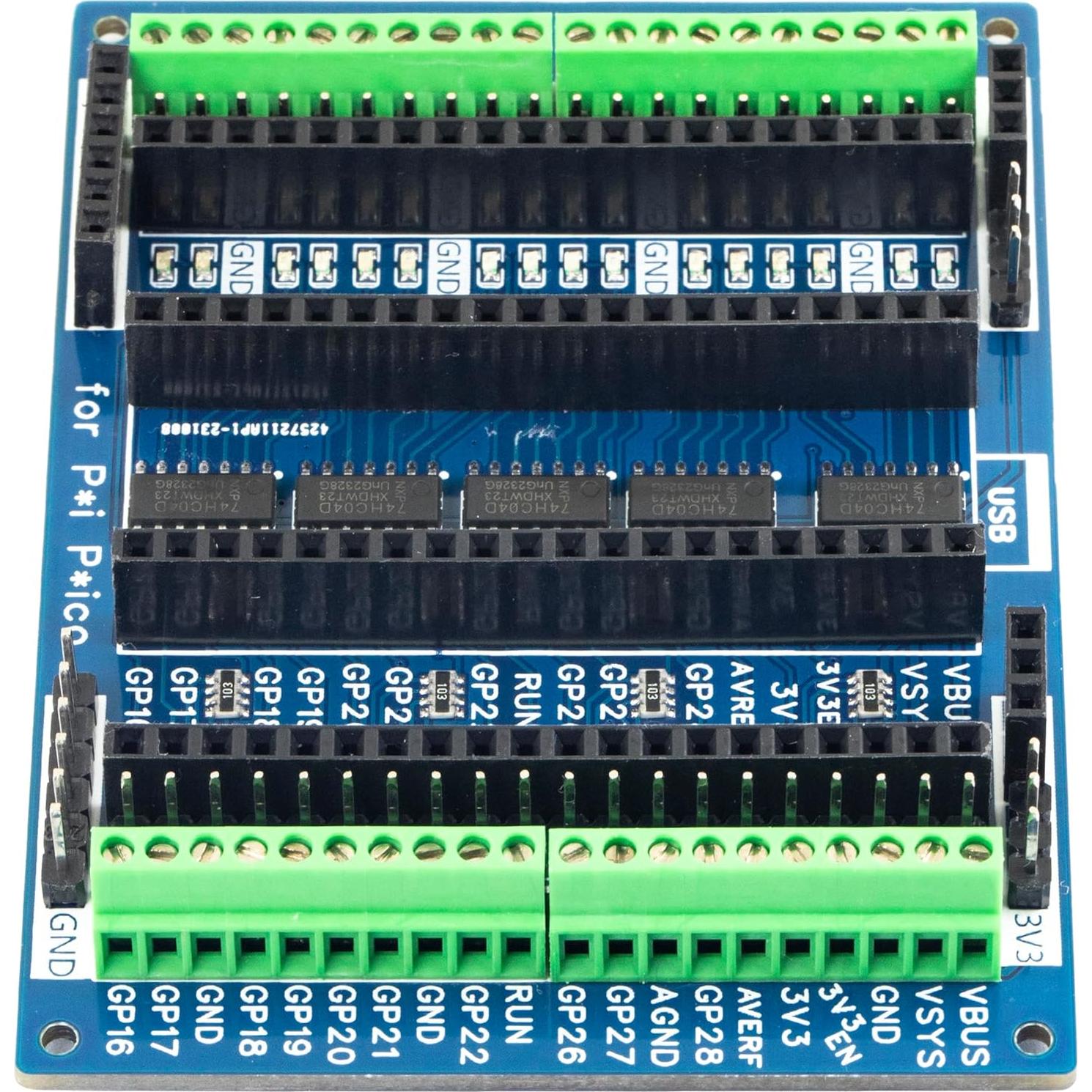 Mini Terminal Breakout Board yddmyo para Raspberry Pi Pico