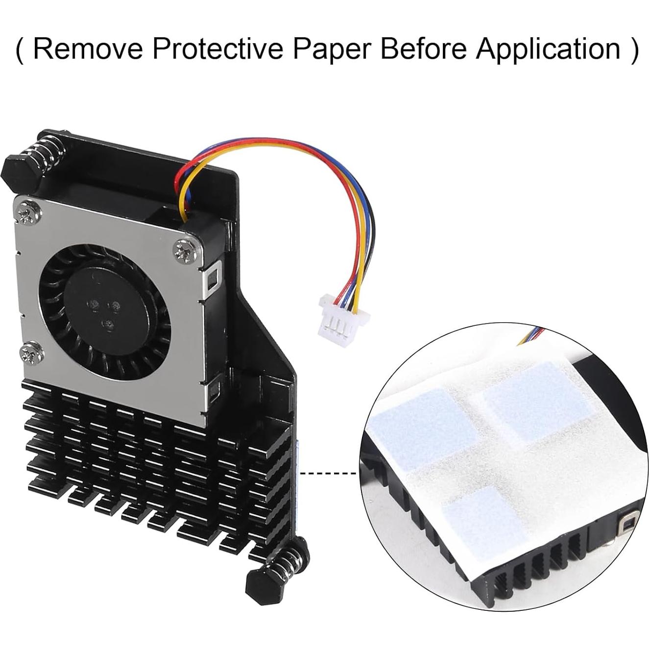 Carcasa ABS para Raspberry Pi 5 con Ventilador y Disipador