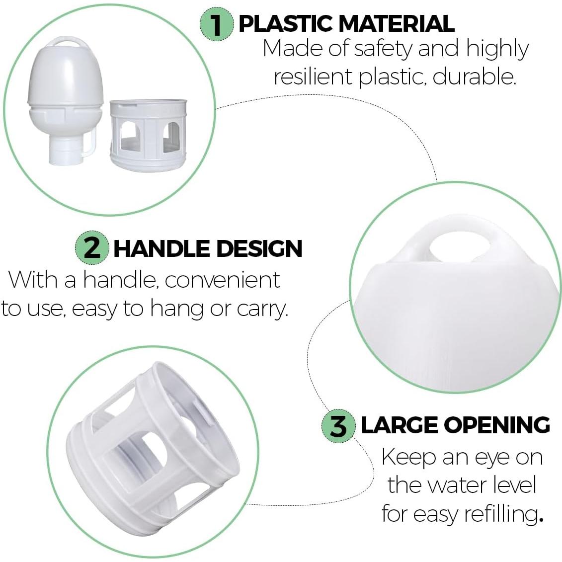 Dispensador de Agua para Aves Panchitalk 5L Ecológico