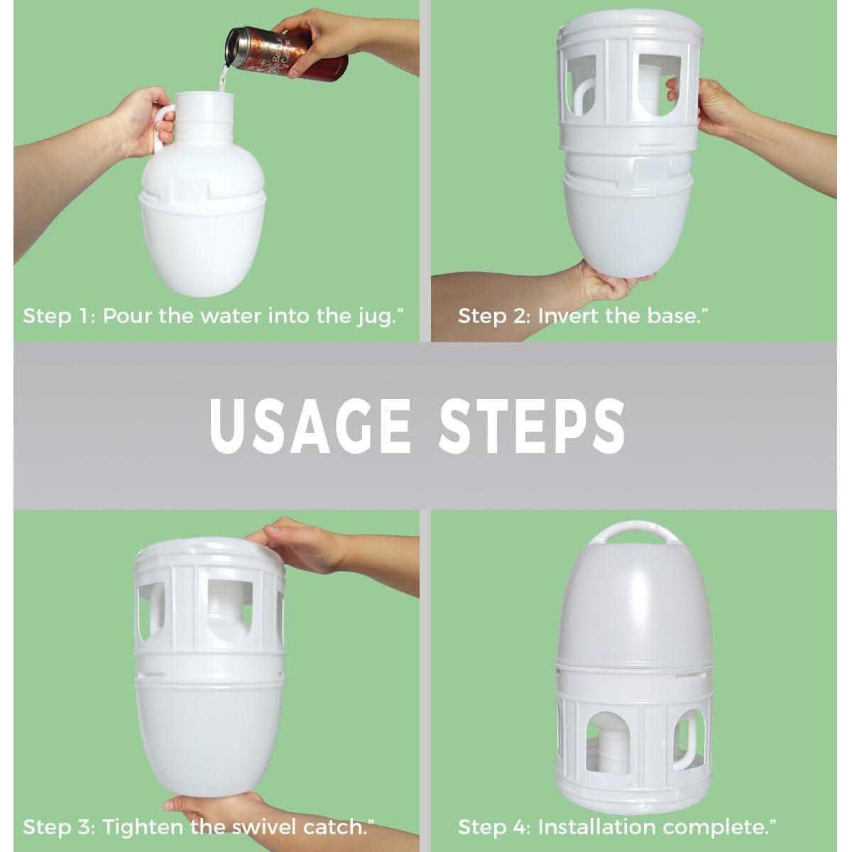 Dispensador de Agua para Aves Panchitalk 5L Ecológico