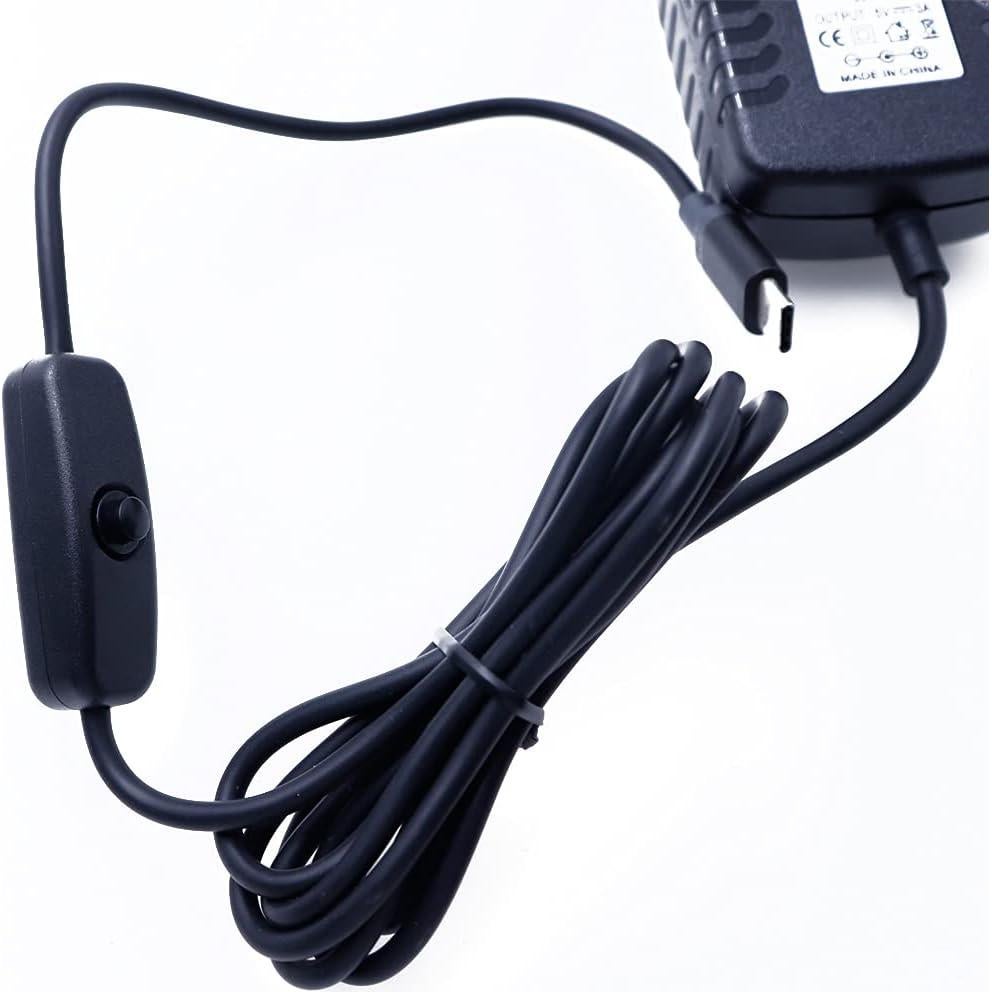 Adaptador de Carga USB Tipo C 5V 3A Treedix para Raspberry Pi 4B