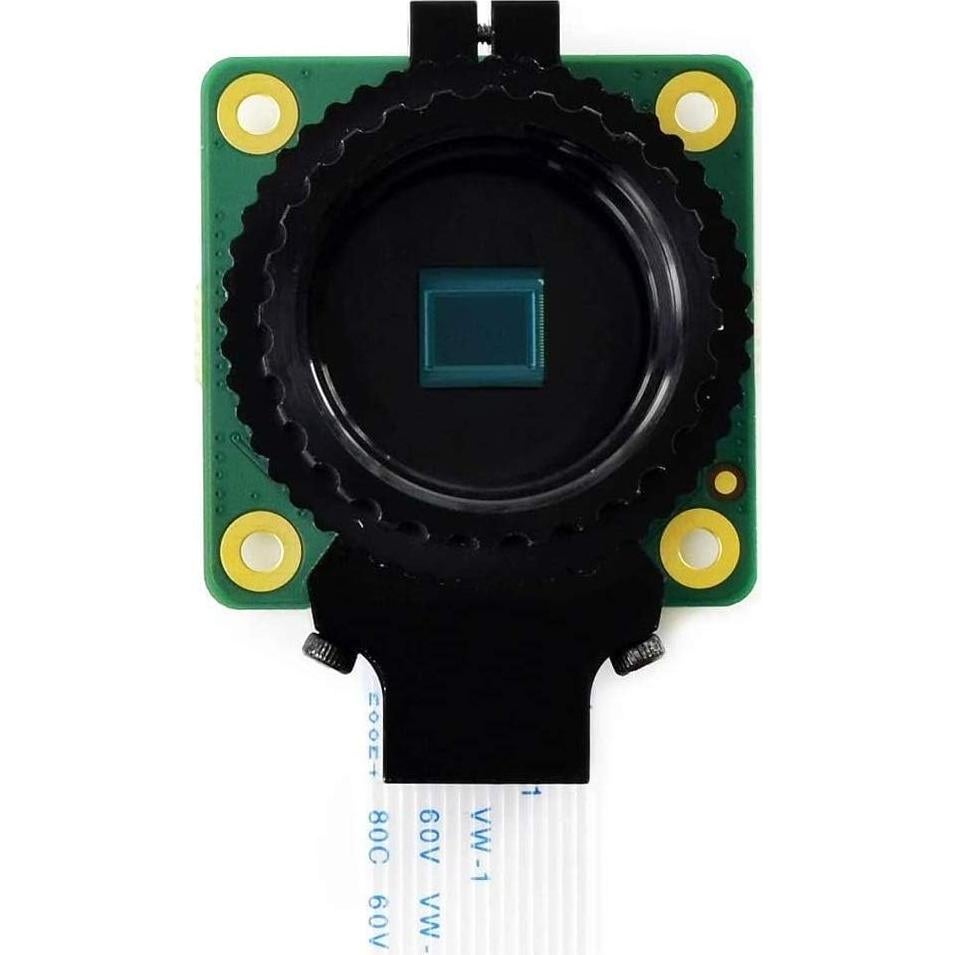 Módulo de Cámara HQ Waveshare para Raspberry Pi 4 y 3 - 12.3MP