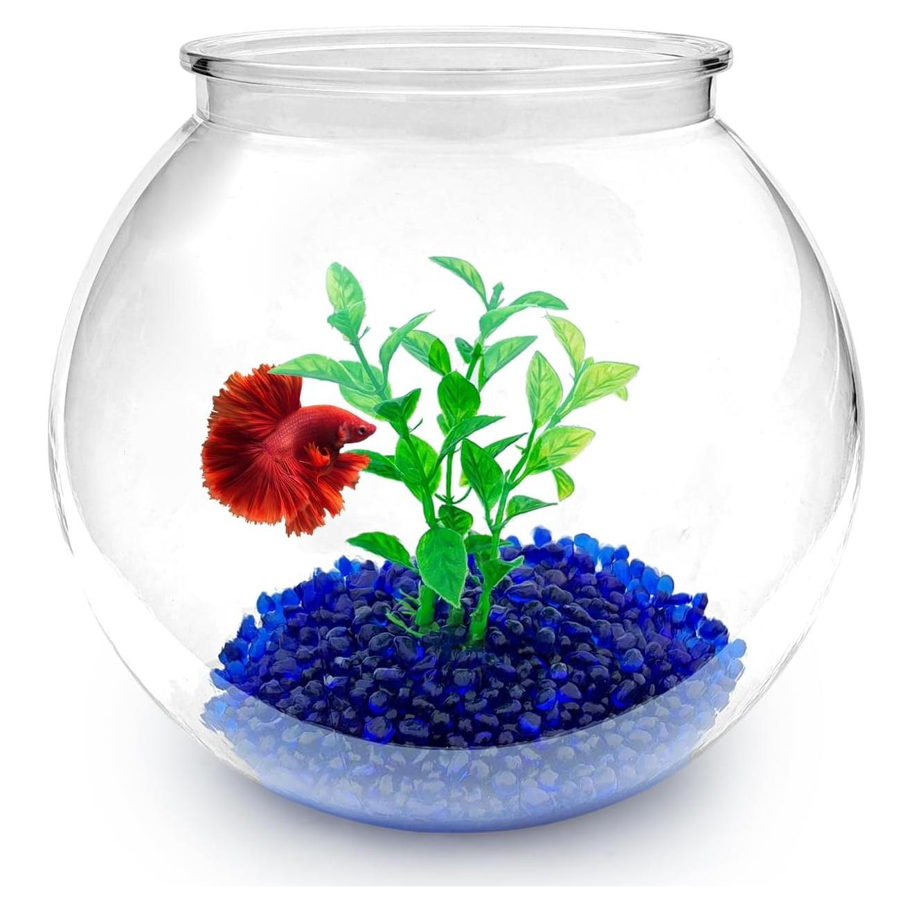 Kit Acuario Mini Newpol 3 Litros Plástico para Peces