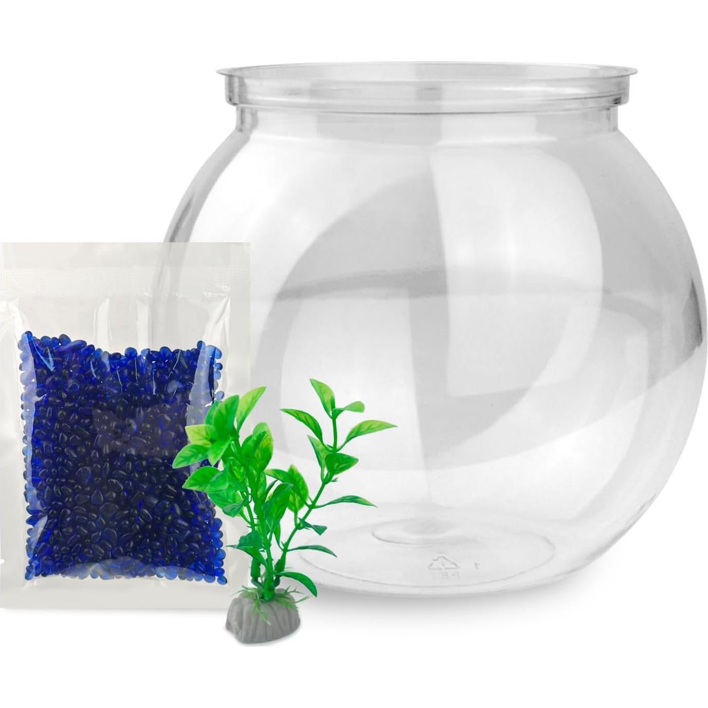 Kit Acuario Mini Newpol 3 Litros Plástico para Peces