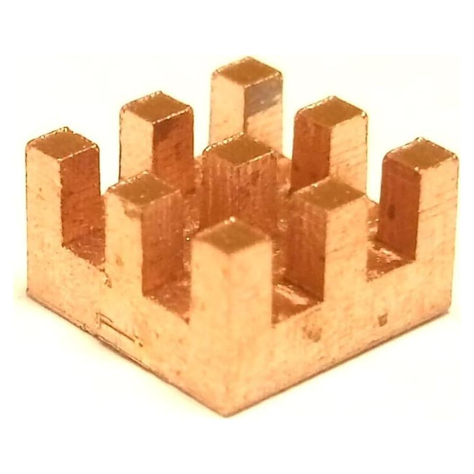 Disipador de Calor de Cobre Easycargo 6mm 10pcs + Cinta Adhesiva